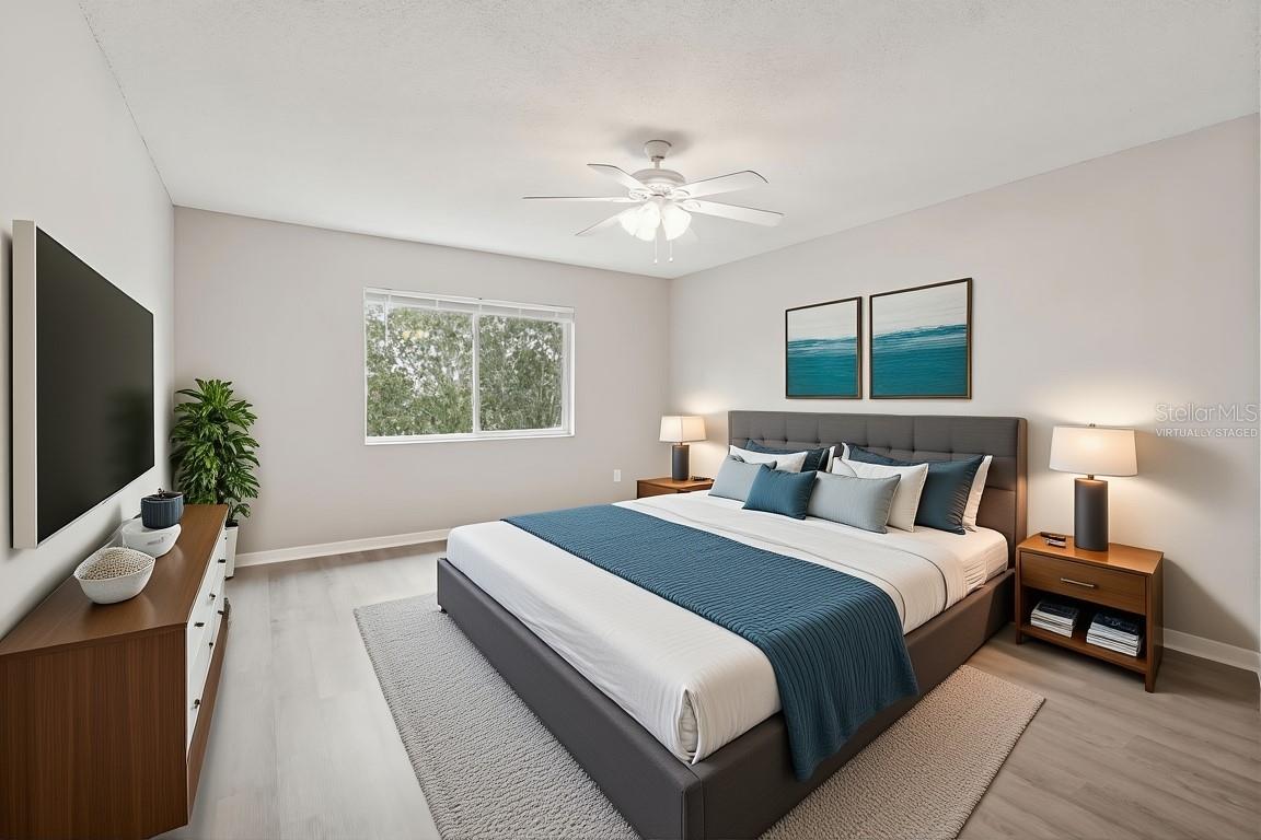 Master Bedroom - Virtually Staged