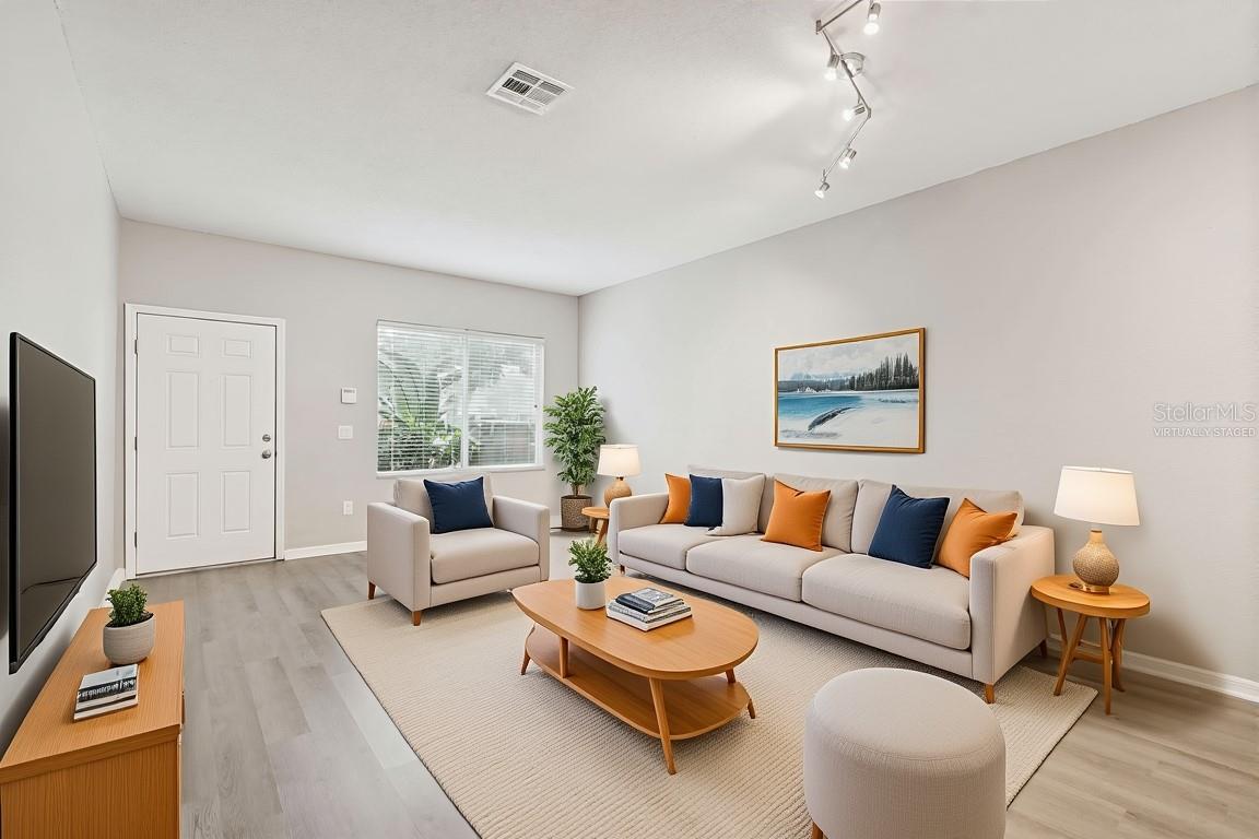 Front Living Room - Virtually Staged