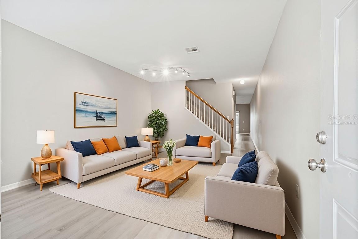 Front Living Room - Virtually Staged