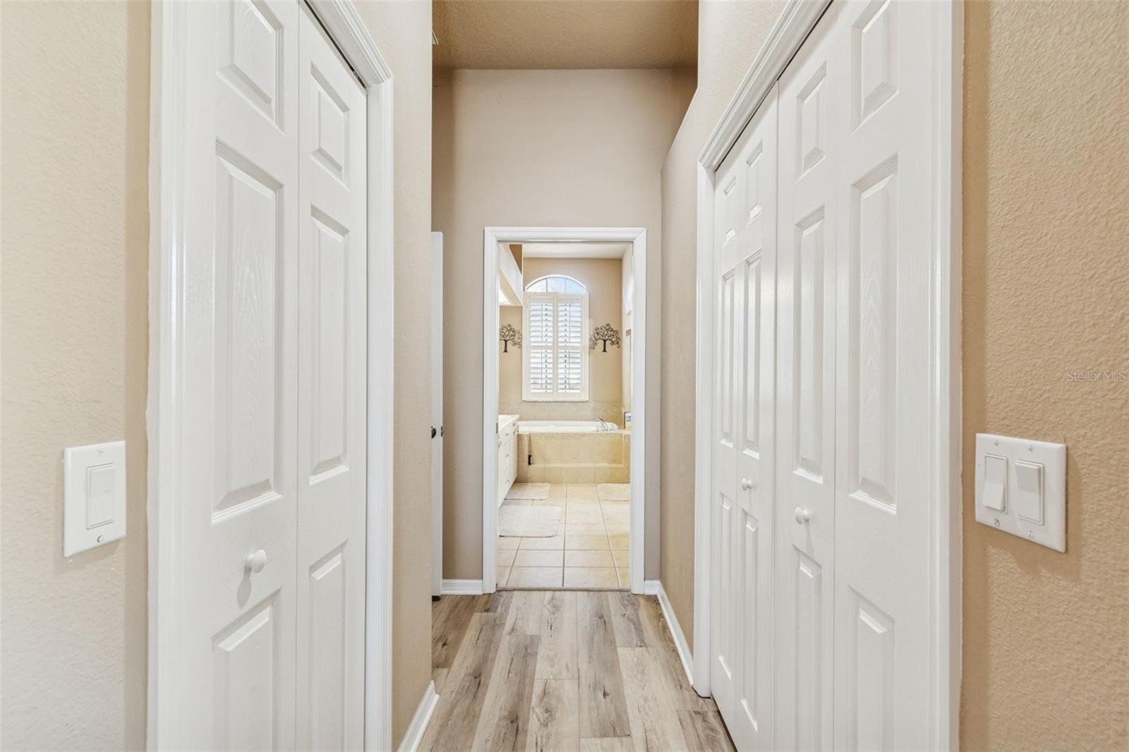 Primary Bedroom -  dual walk in closets