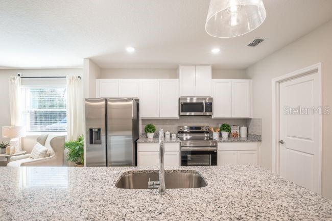 Model home - actual features may vary.