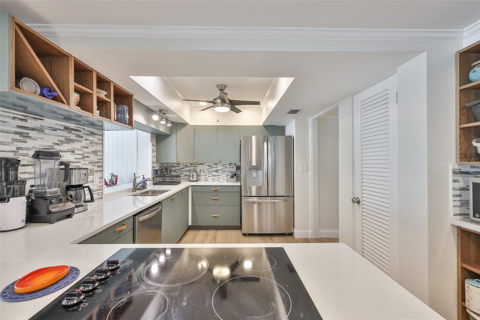 Newly renovated kitchen with new appliances