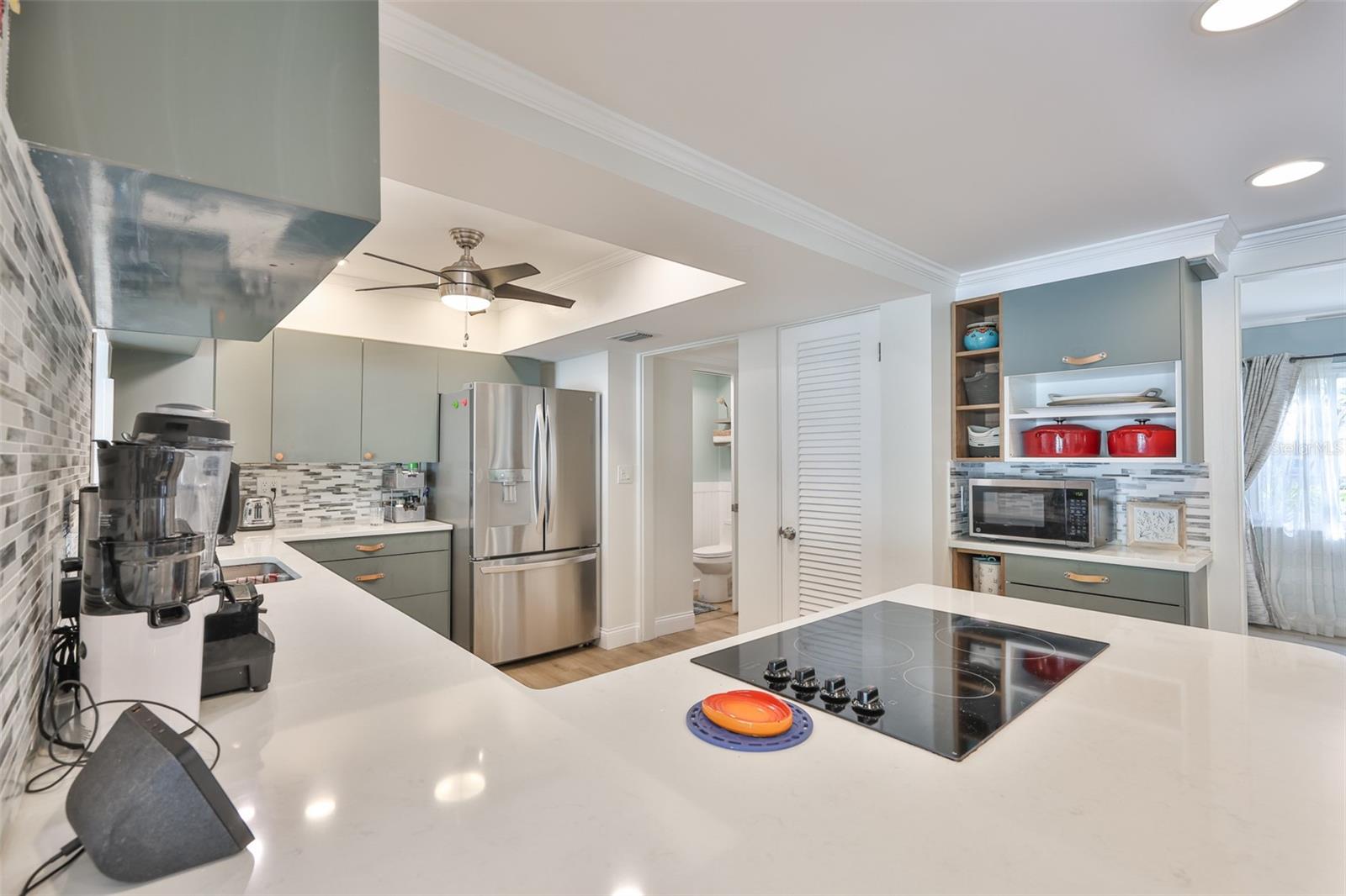 Newly renovated kitchen