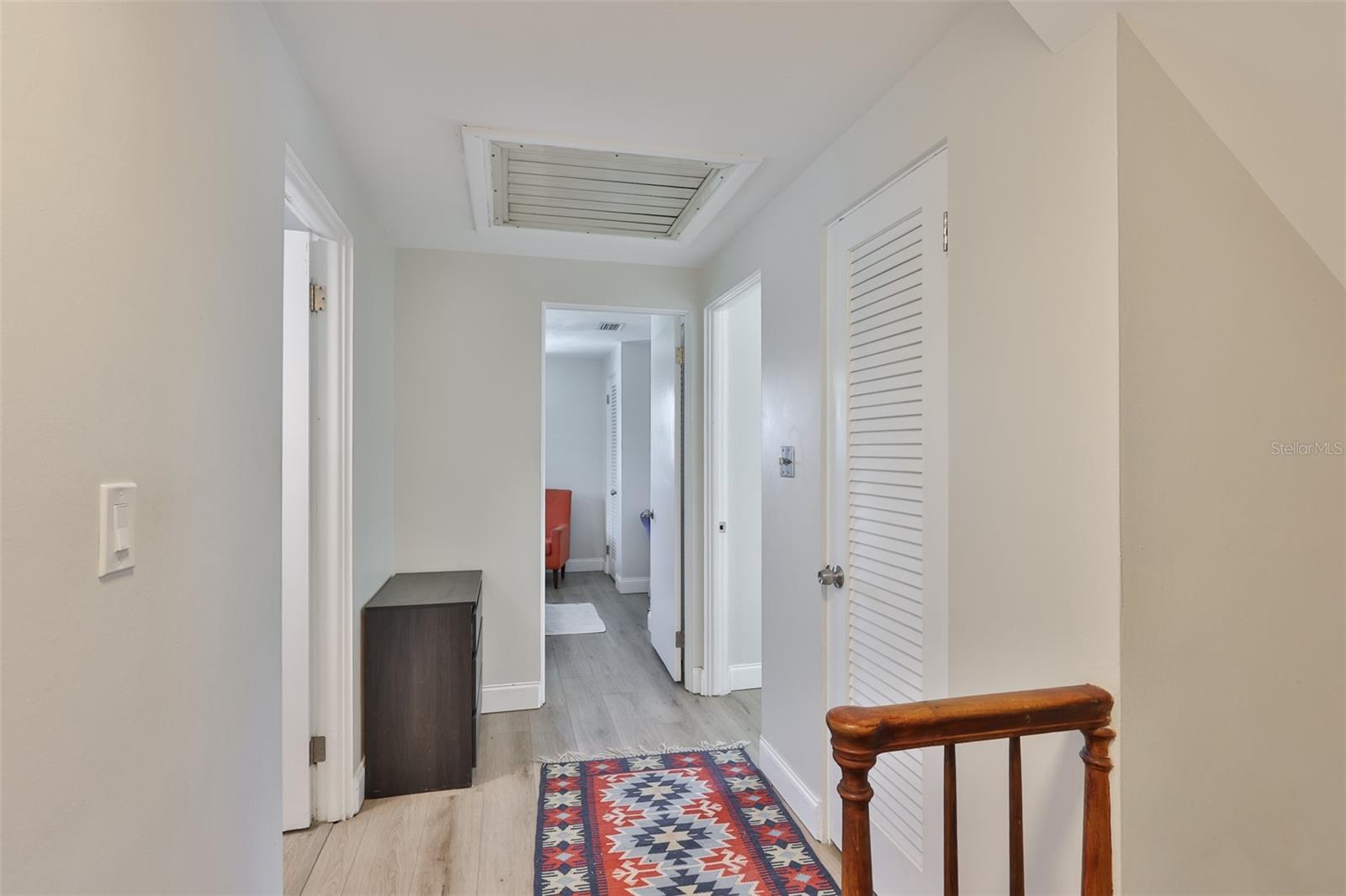 Landing with view of Third Bedroom