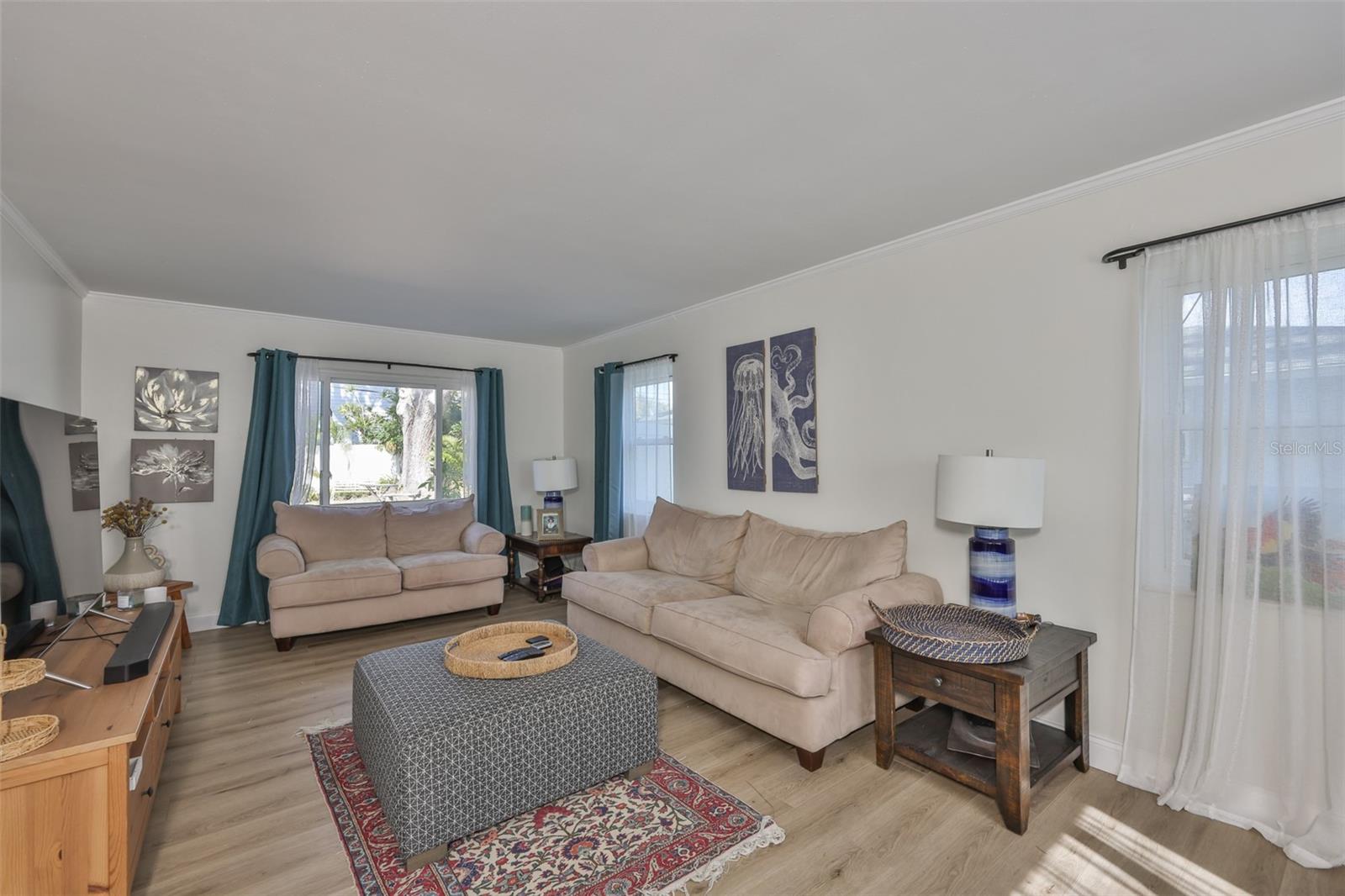 Spacious Living Room