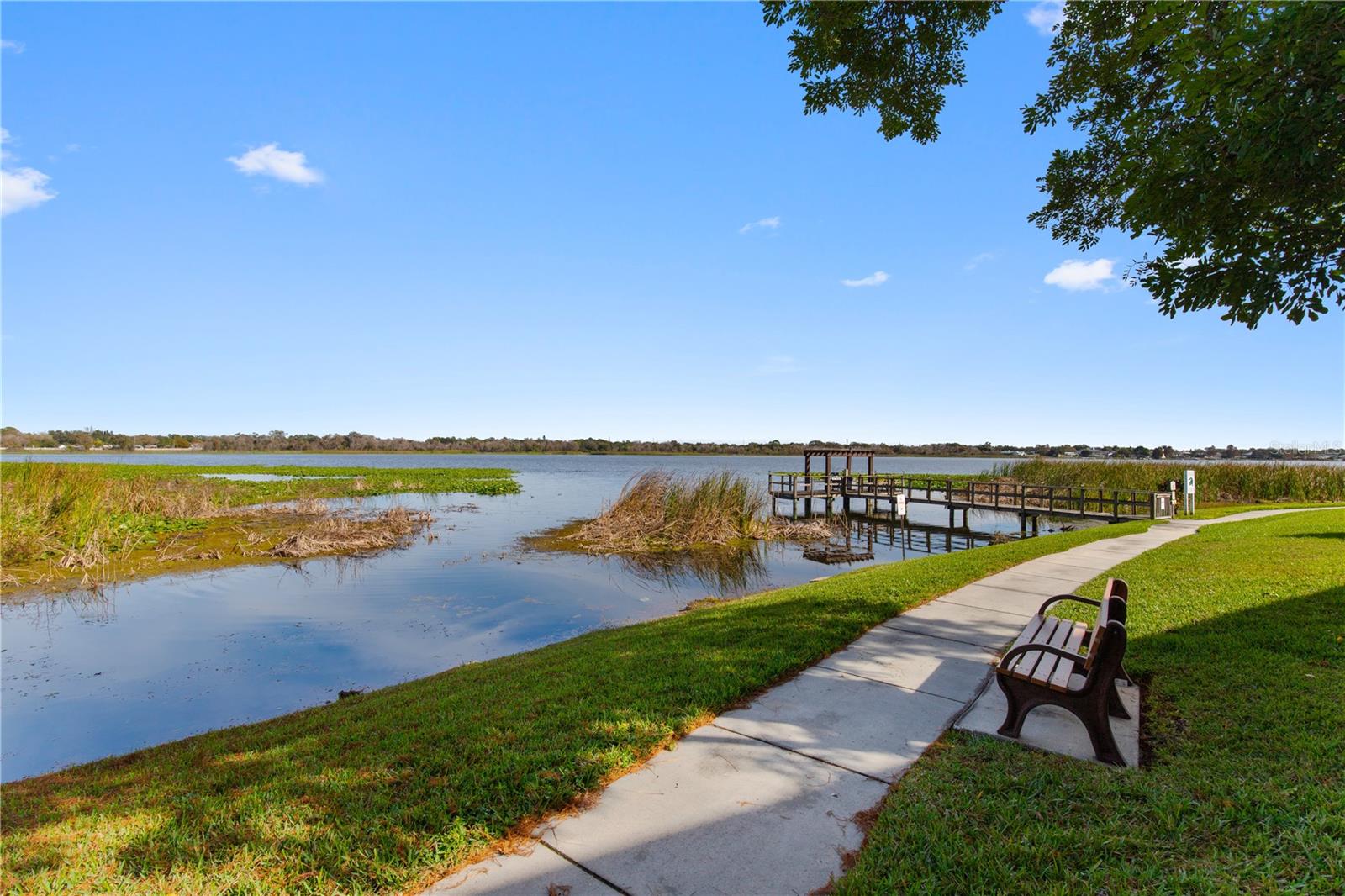 Amazing lake view from front