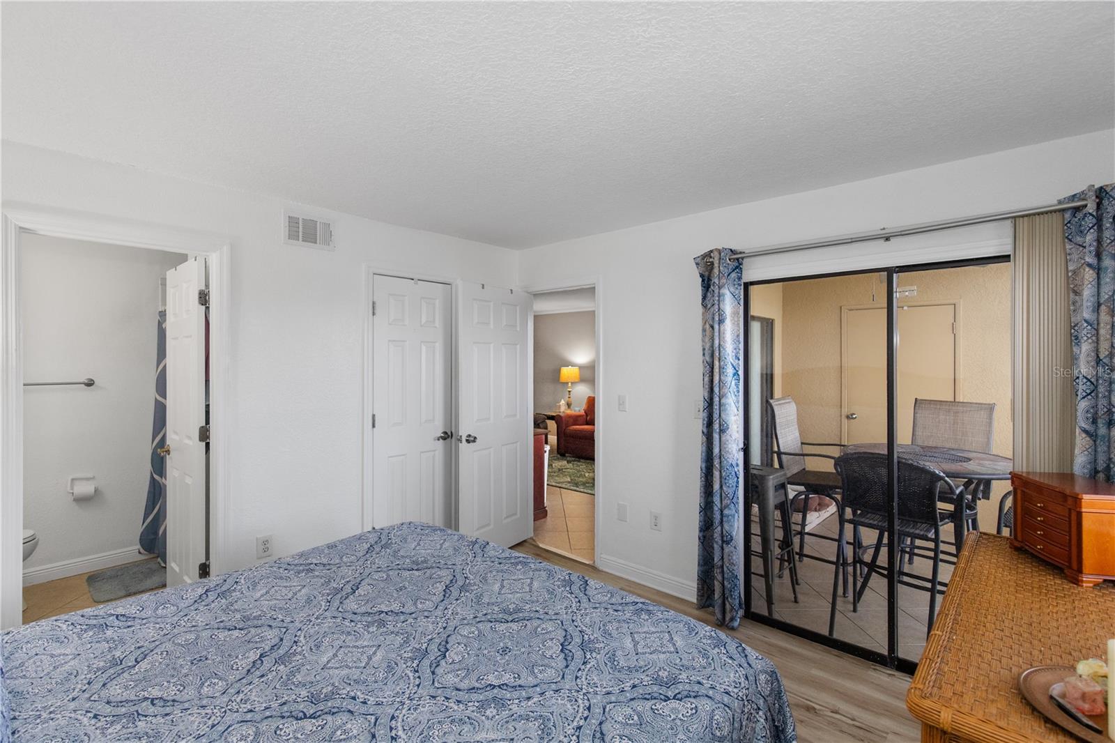 Walk in closet in primary