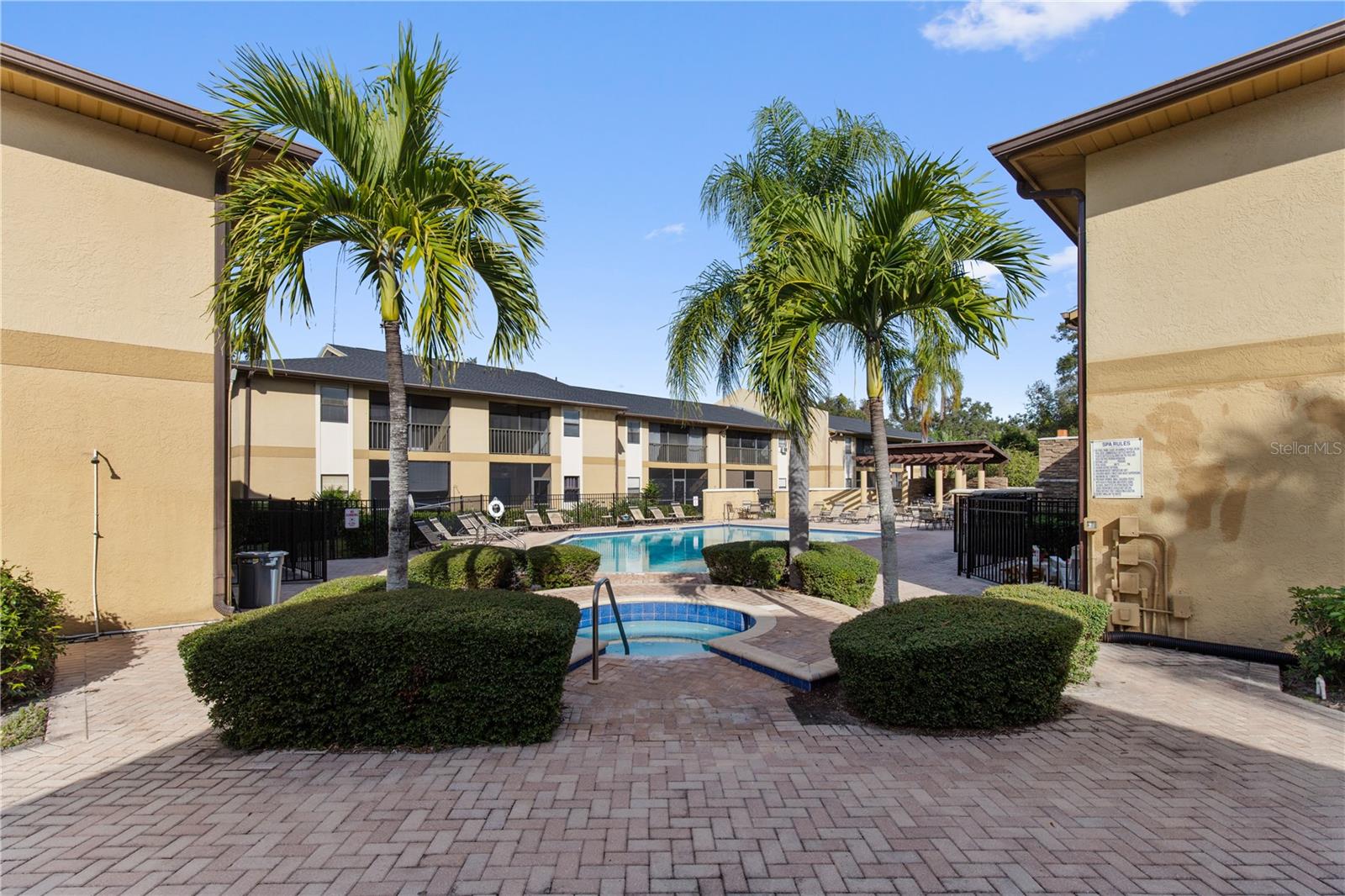 Hot tub and heated pools