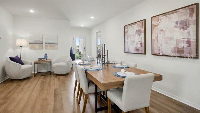 Model home - actual features may vary.