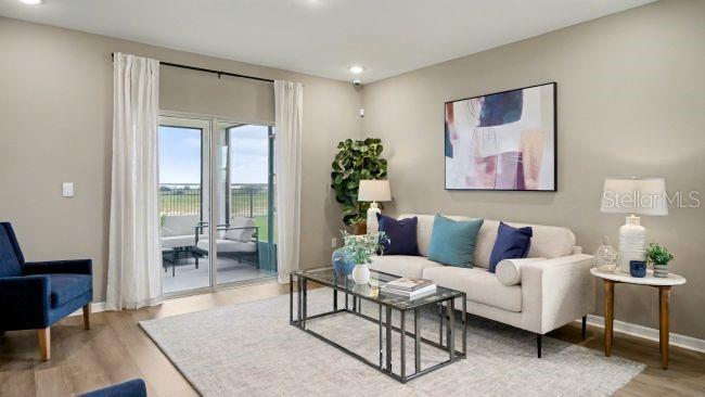 Model home - actual features may vary.