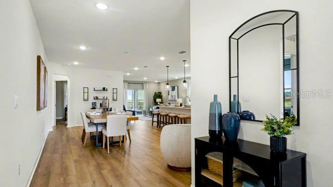 Model home - actual features may vary.