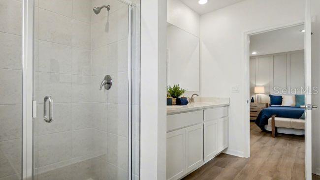 Model home - actual features may vary.