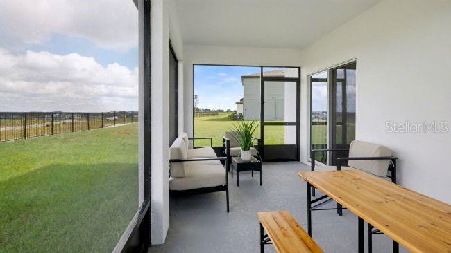 Model home - actual features may vary.