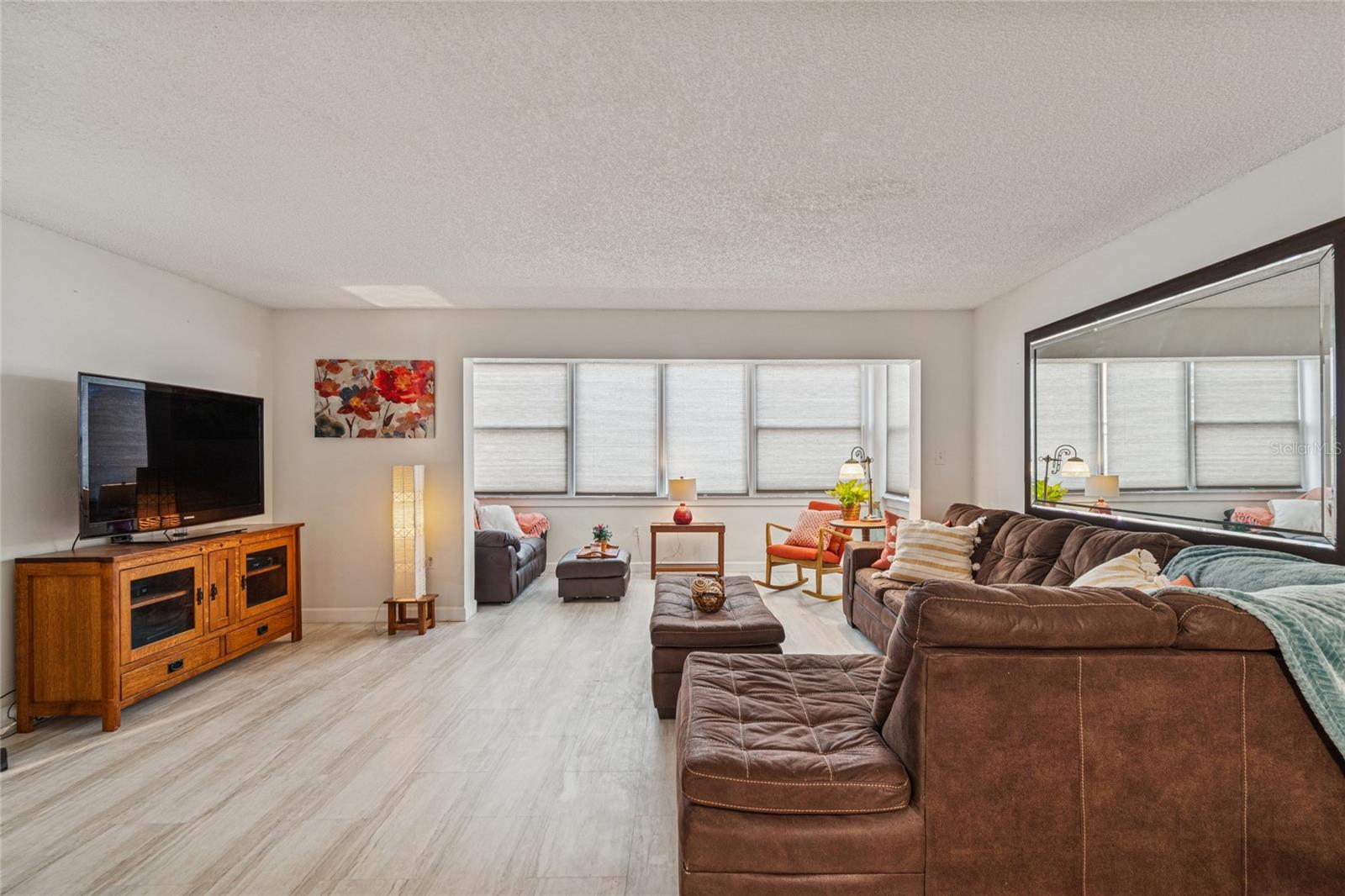 Spacious living area