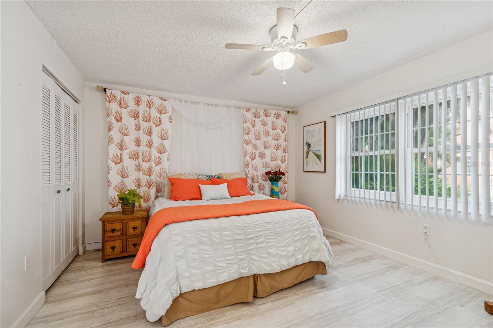 Primary Bedroom - TWO closets (one of them is a walk-in)