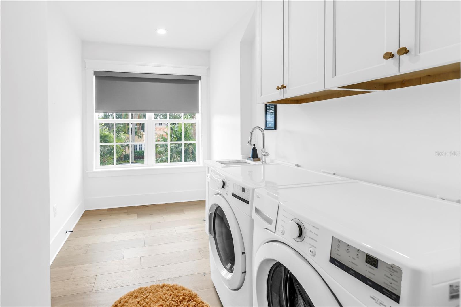 Second floor laundry room