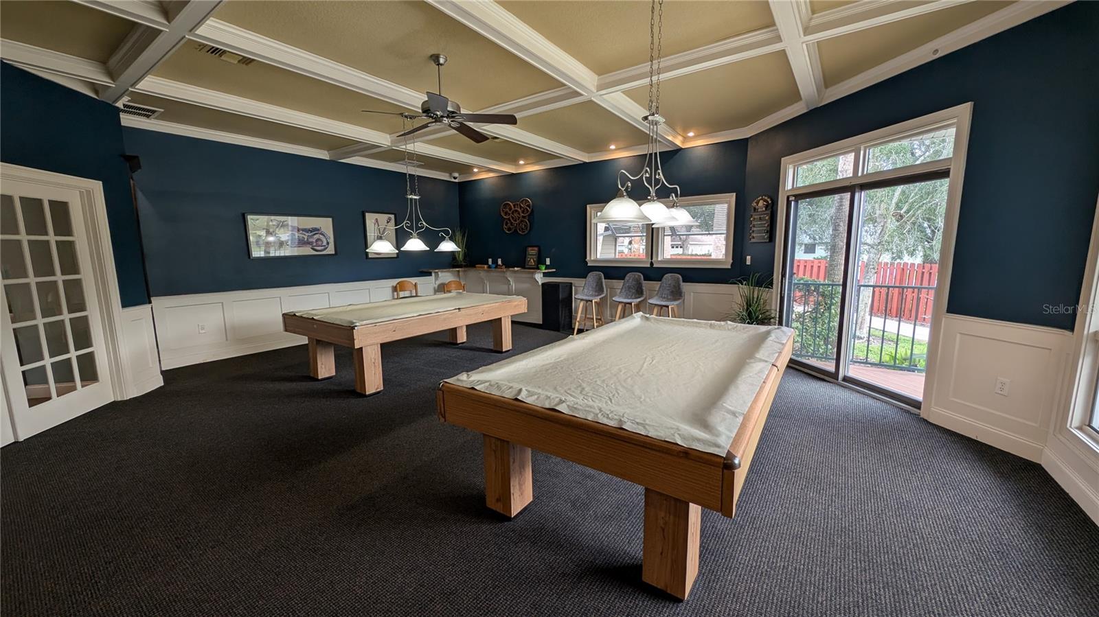 Billiards room