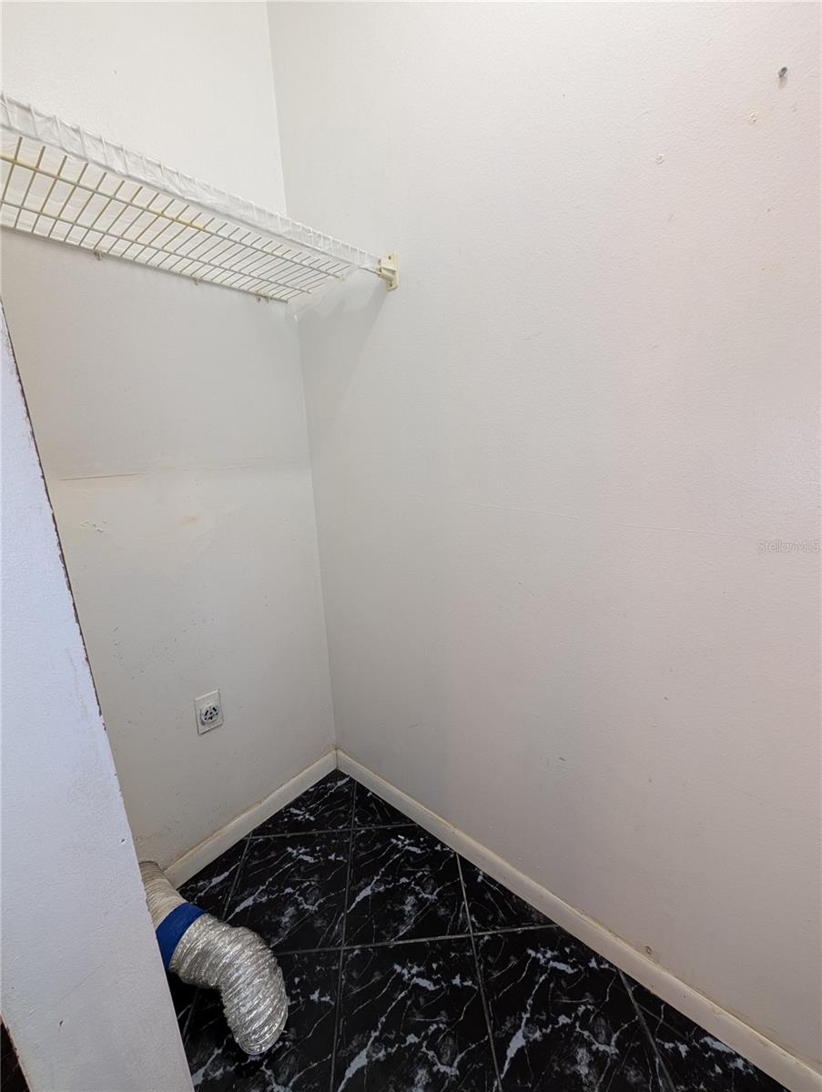 Laundry room downstairs