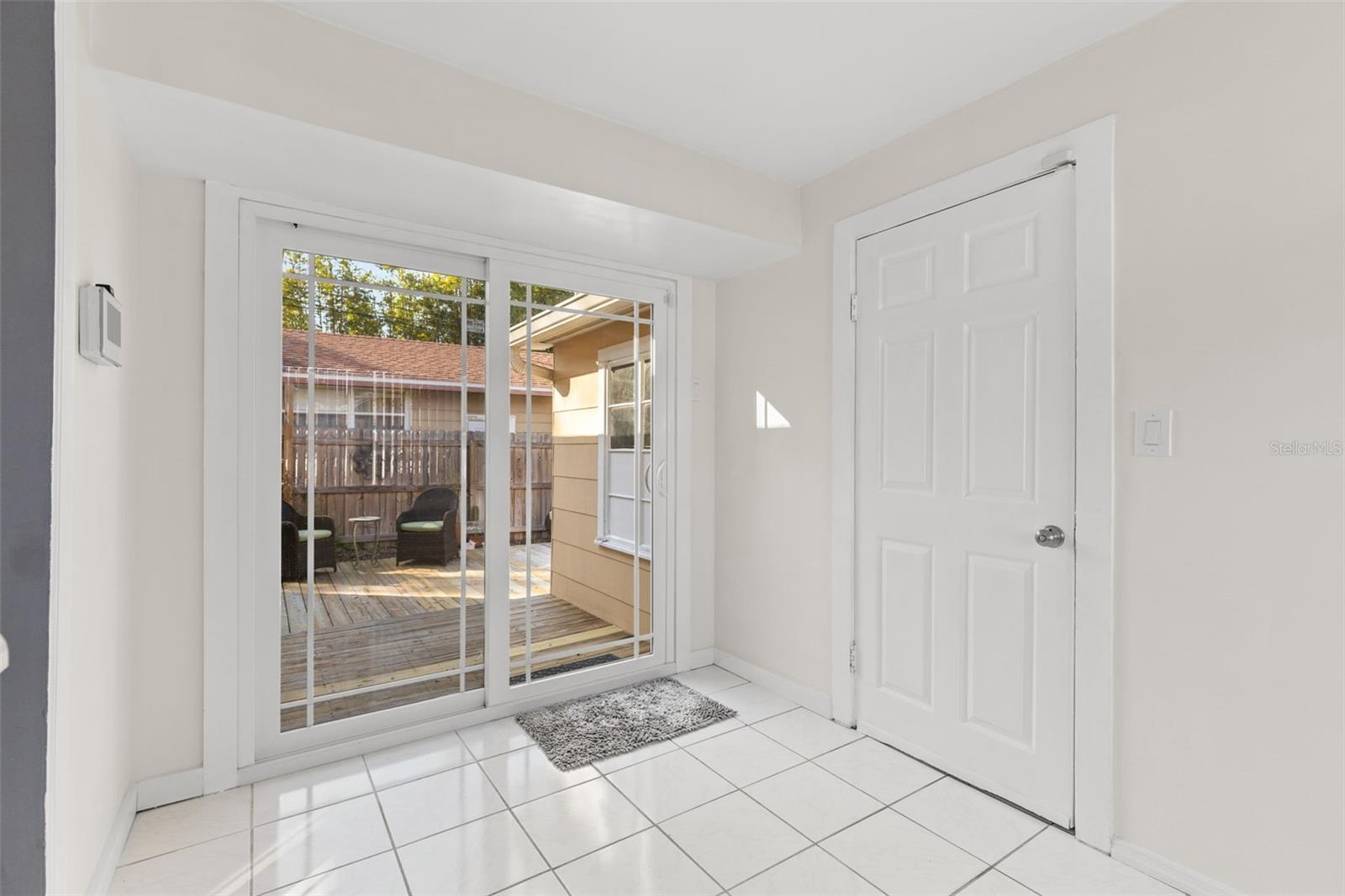 Versatile flex area perfect for dining room or office