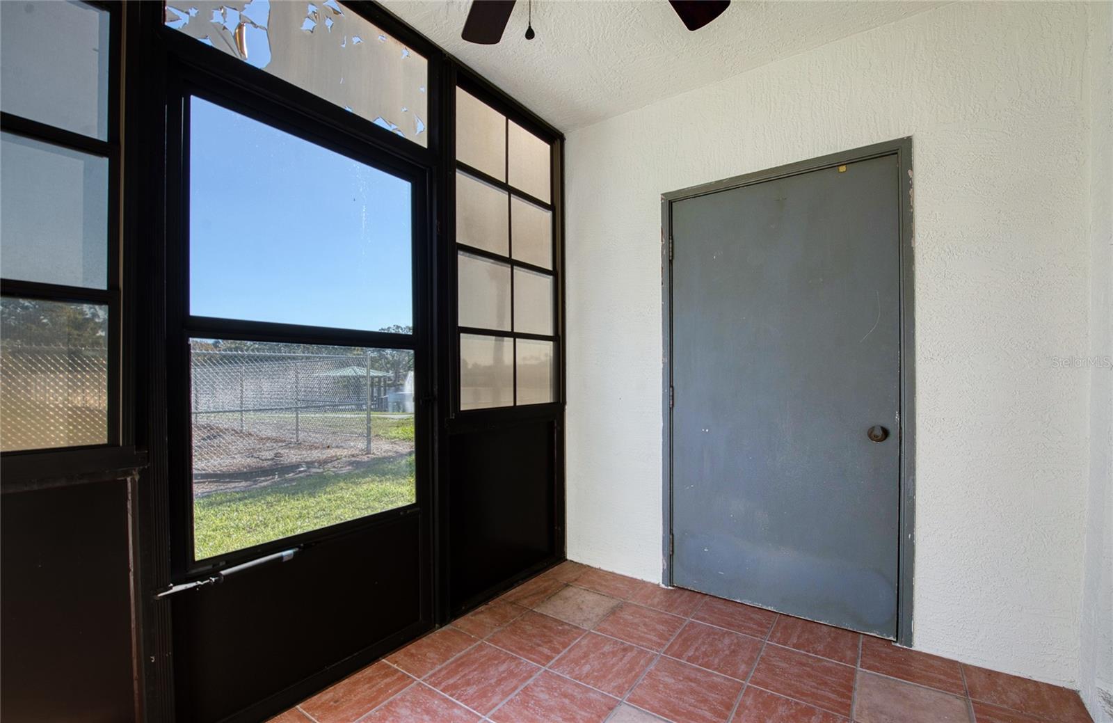 Enclosed Patio w/ Additional Storage