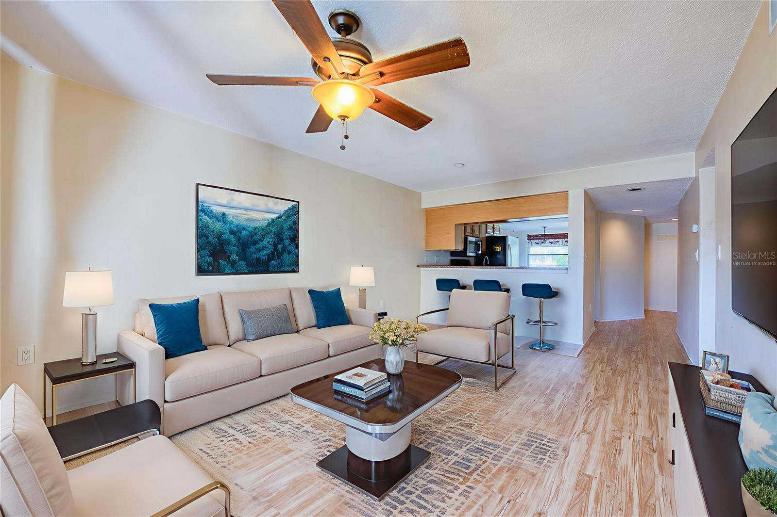 Virtually Staged - Living Room