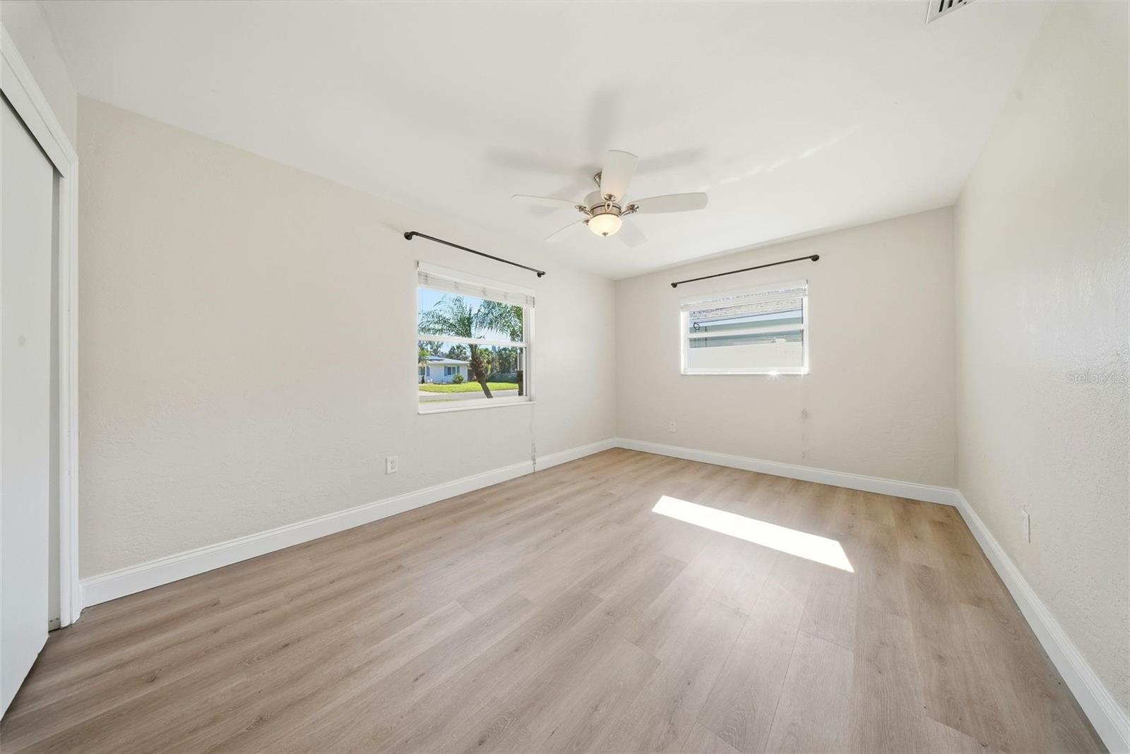 Second Bedroom located off the living room