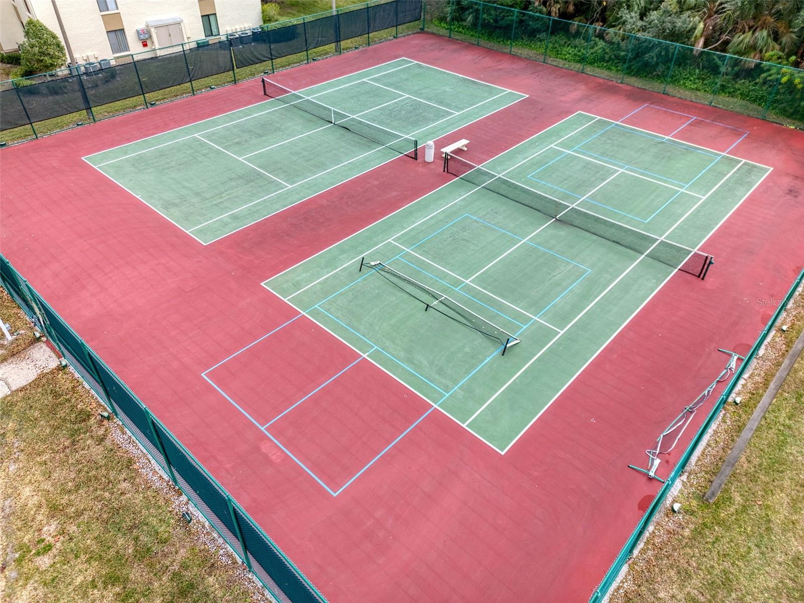 Tennis courts