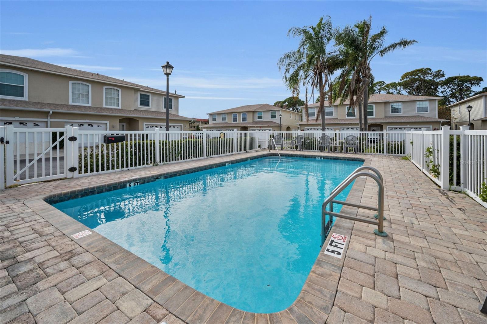 Centrally located community pool