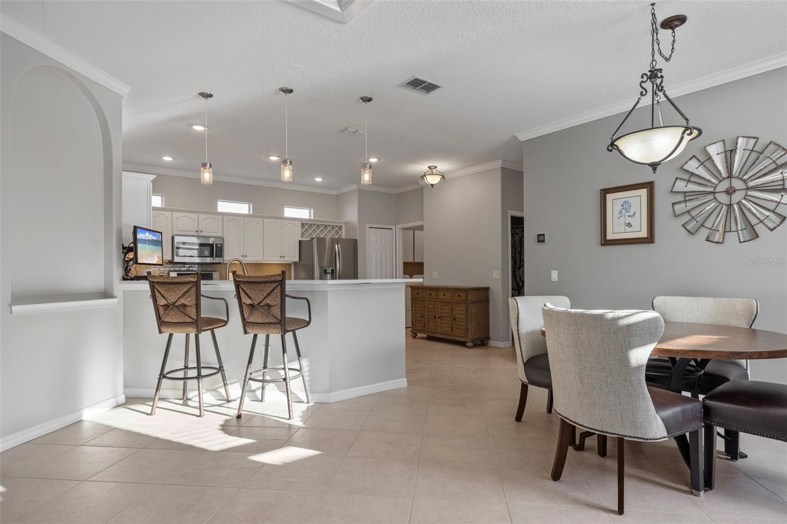 counter eating space