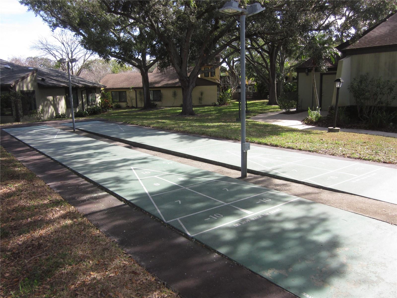Shuffleboard Courts