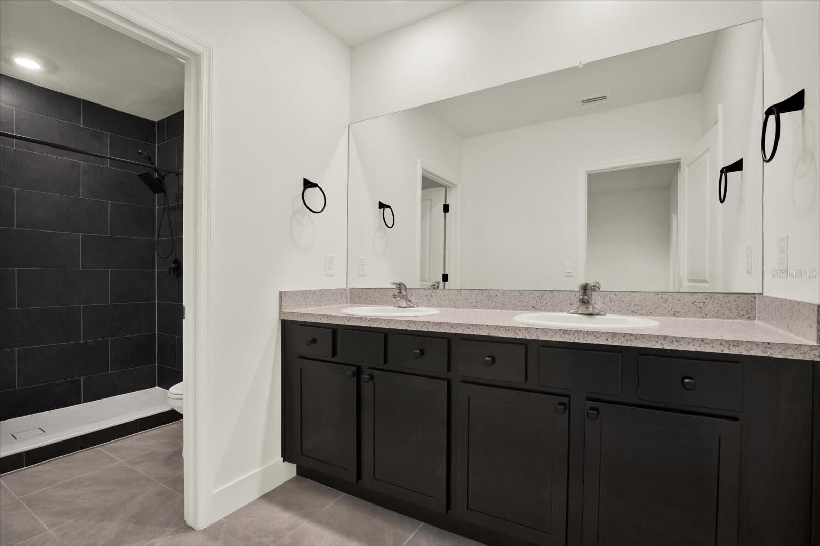 PRIMARY BATH WITH NEW CUSTOM TILE SHOWER