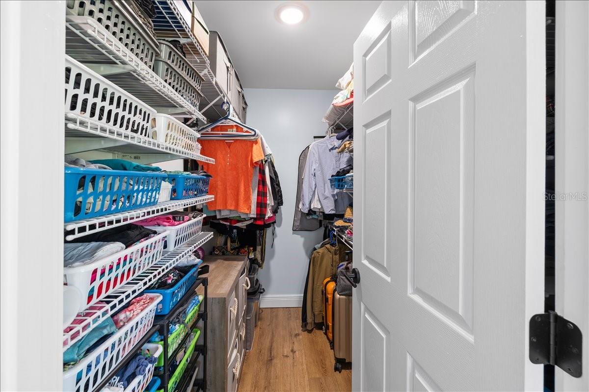 Master Walk-In Closet