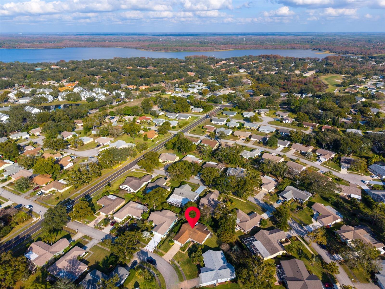 One of the best locations in Highland Lakes and close to Lake Tarpon while being high & dry in non-flood zone~