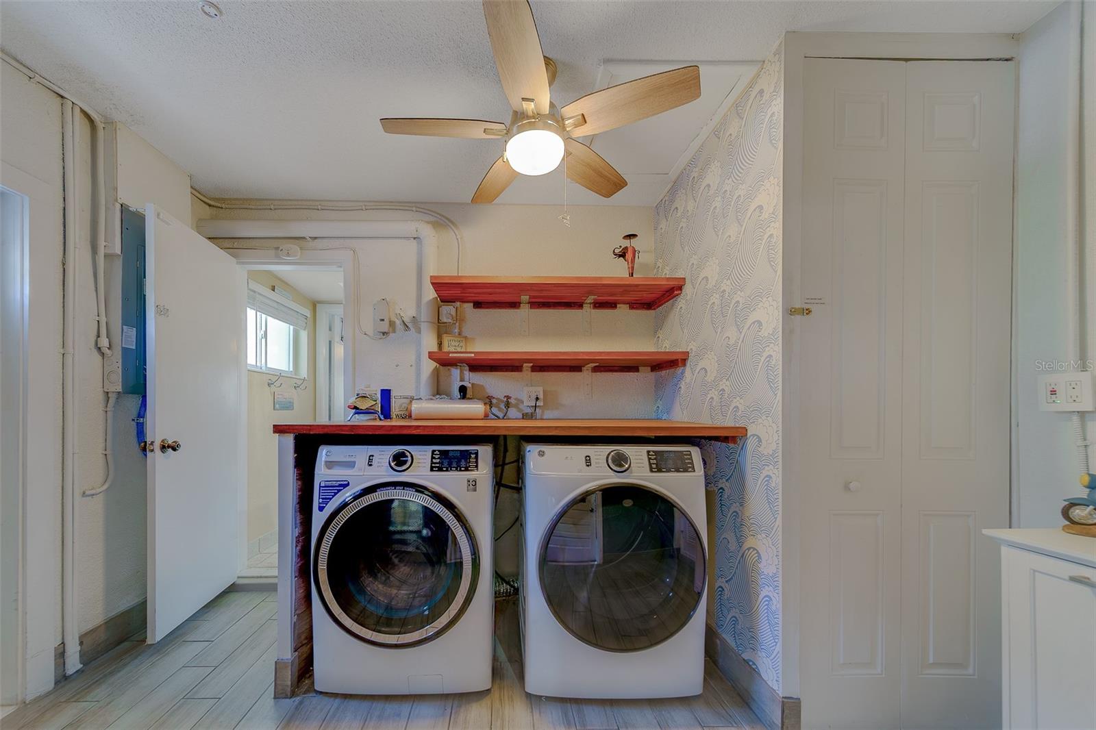 Inside Laundry off Master side of Home