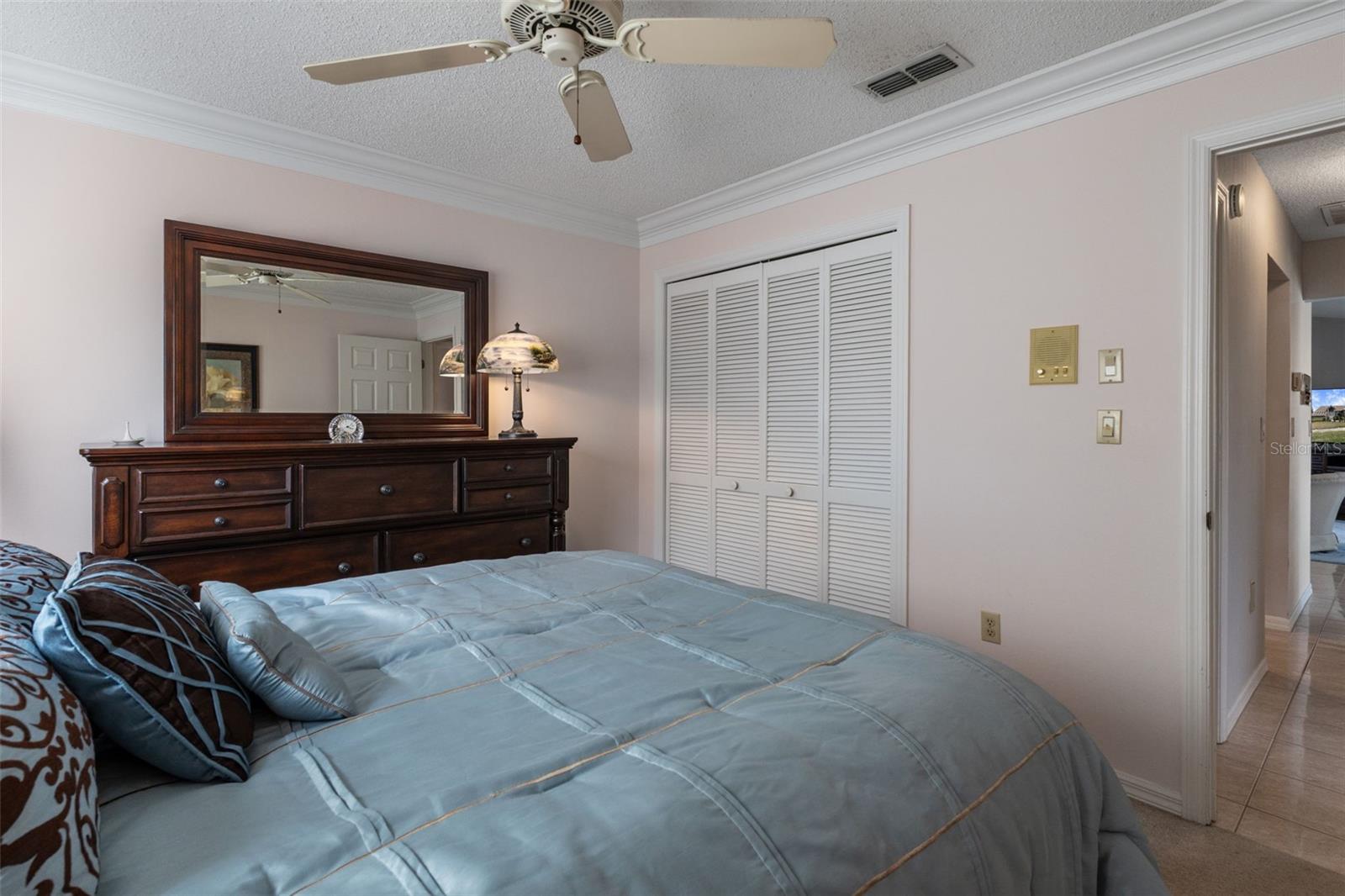 Spacious closet too!