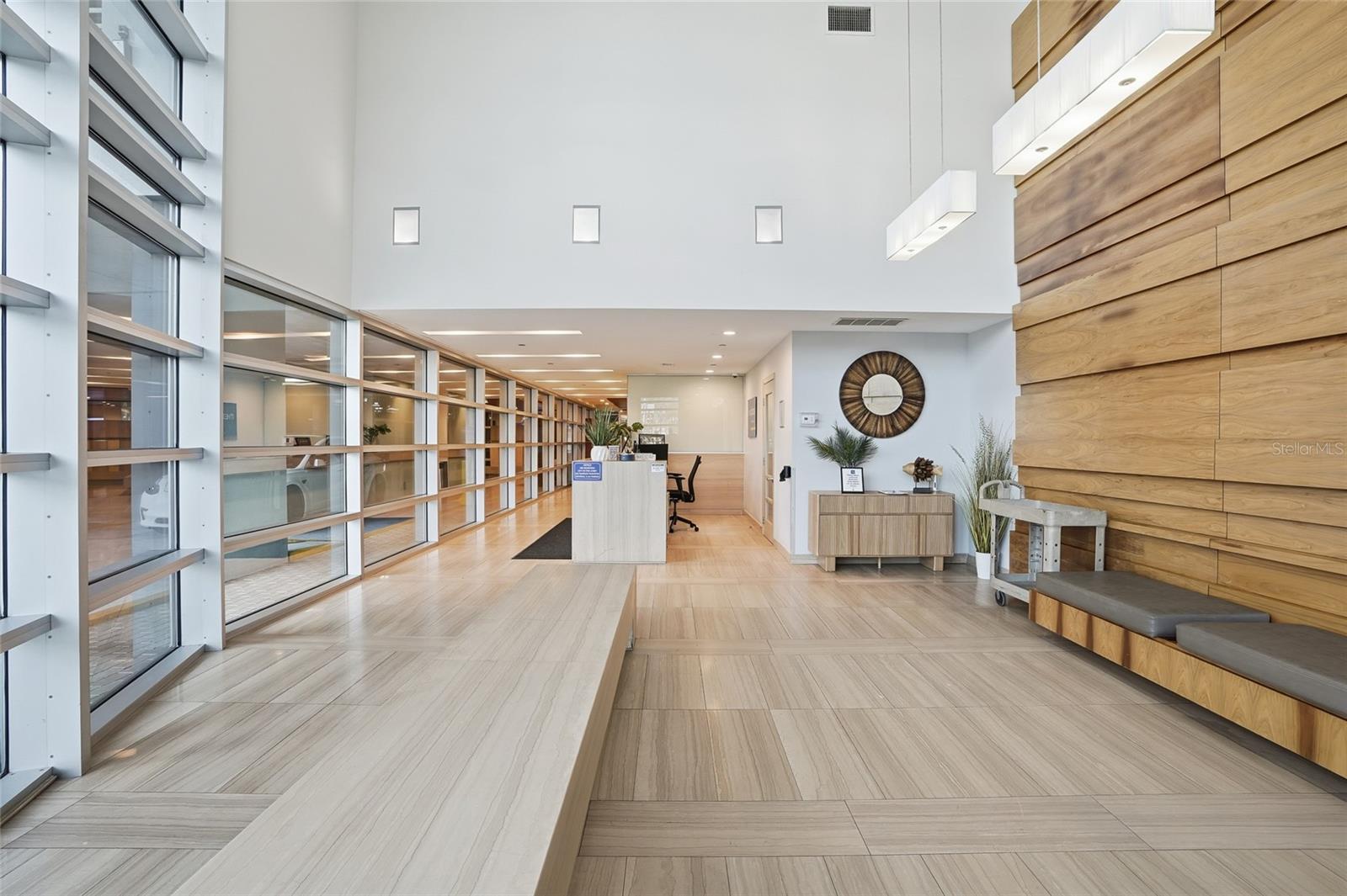 Main Lobby - Building 2 - Access off Channelside Drive