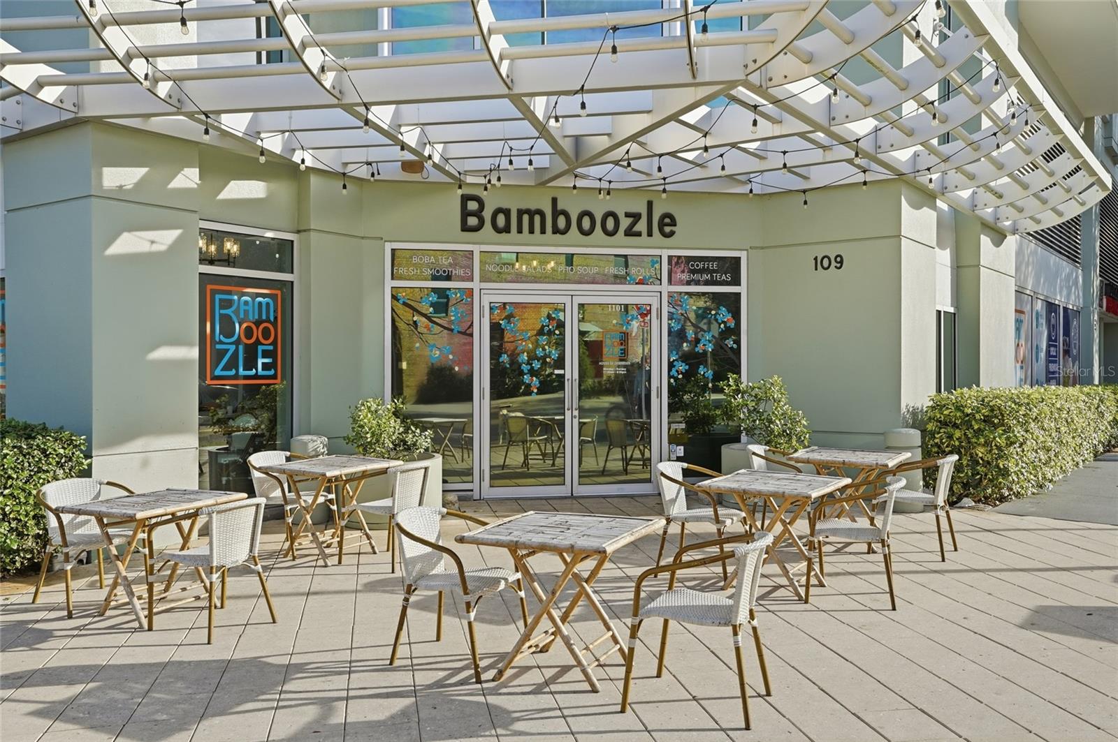 Bamboozle Cafe - In Base of Building