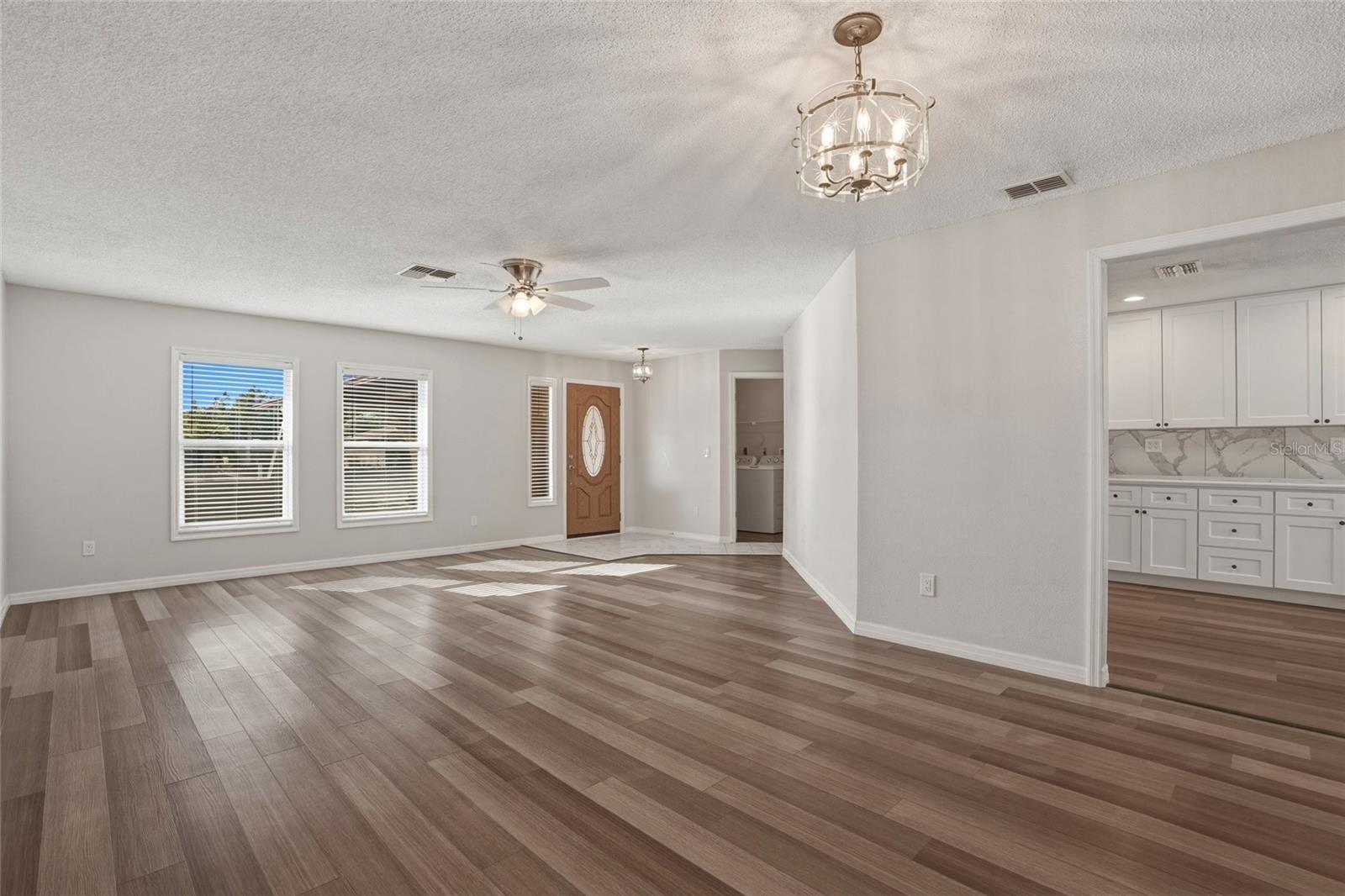 Living Room & Dining Room