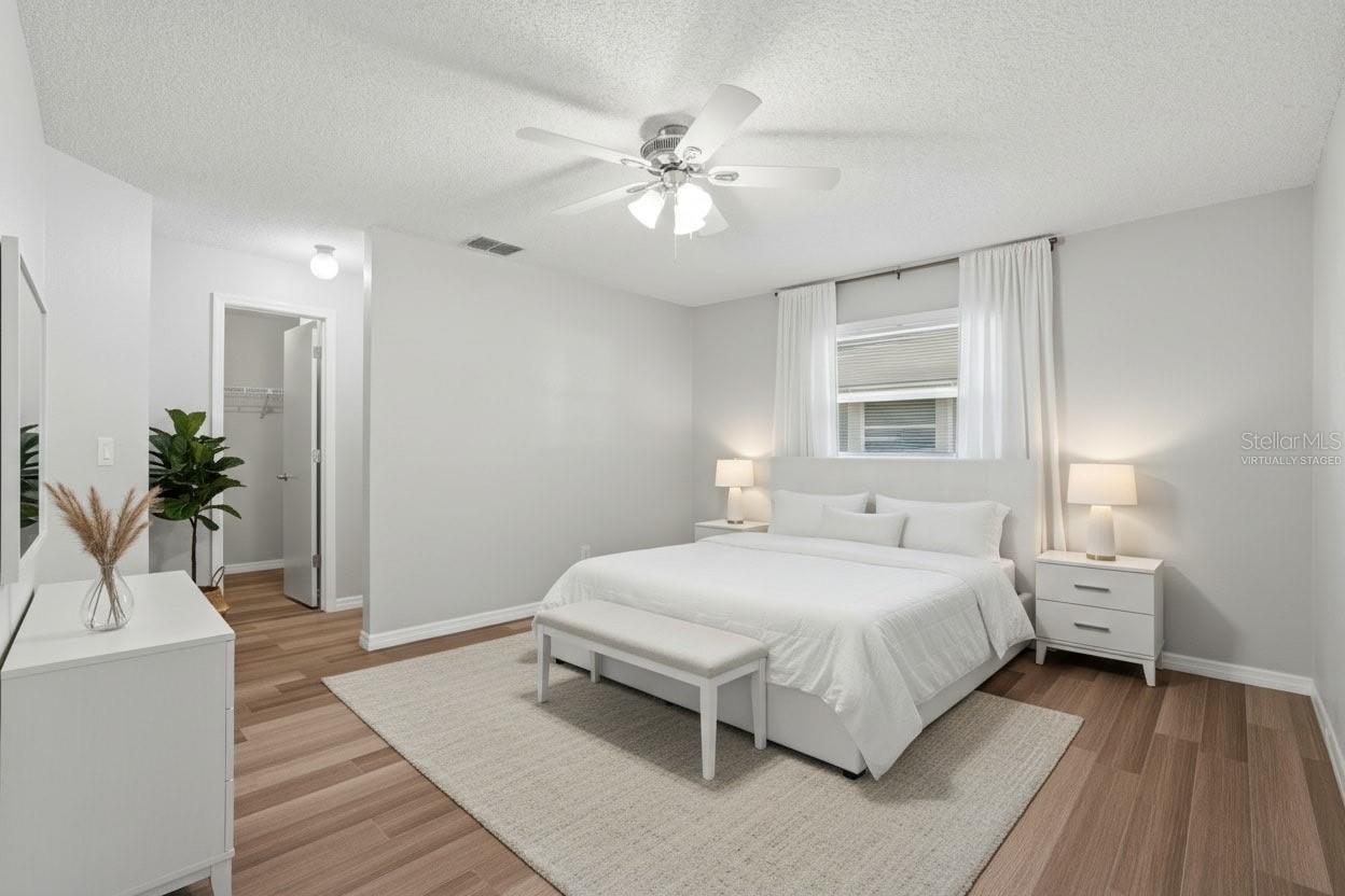 Primary Bedroom - Virtually Staged