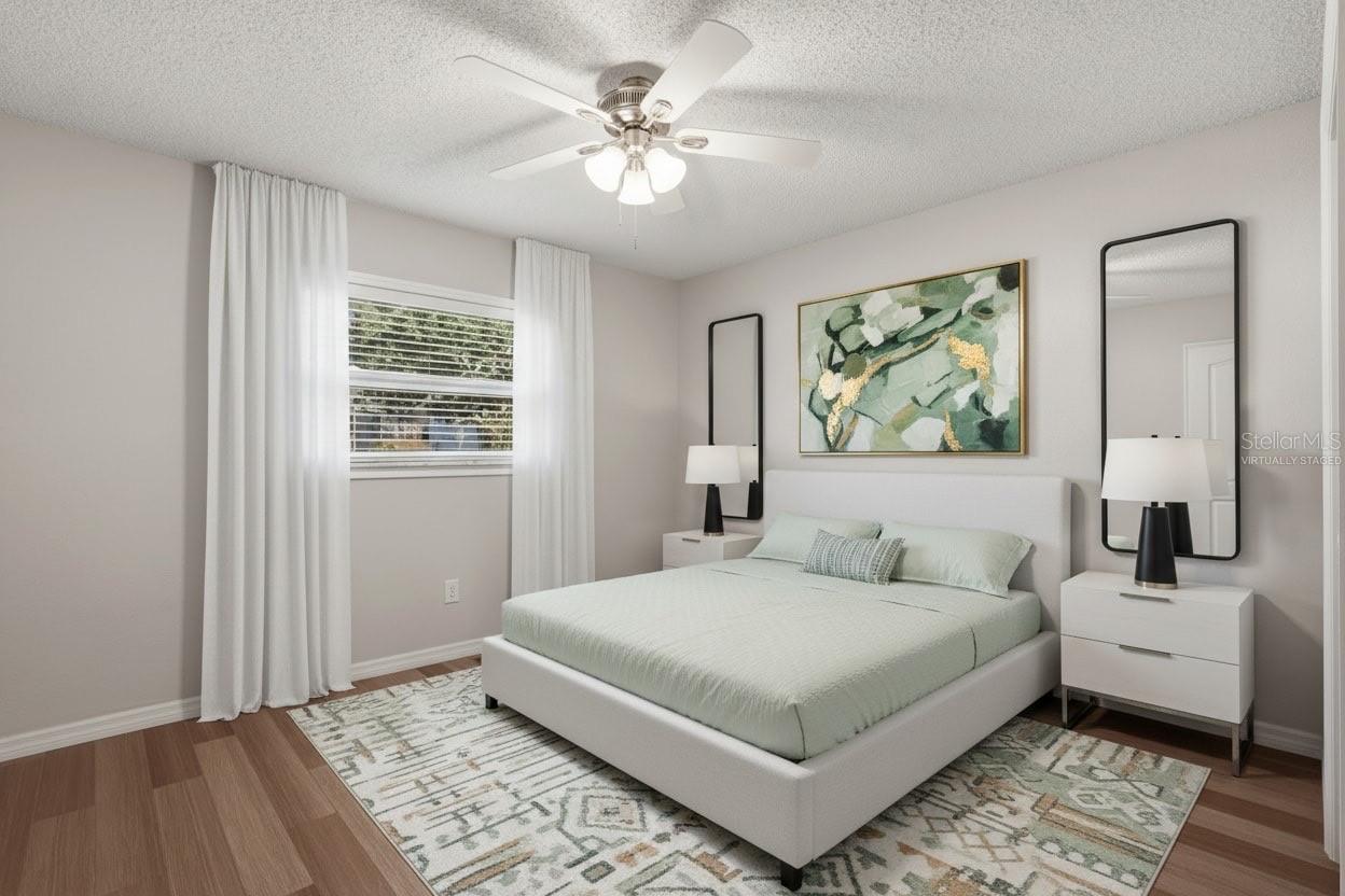 Bedroom 2 - Virtually Staged