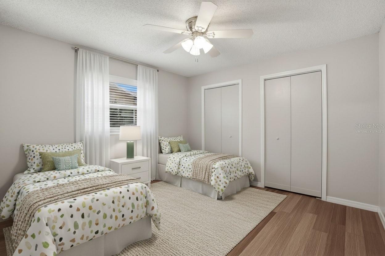 Bedroom 3 - Virtually Staged