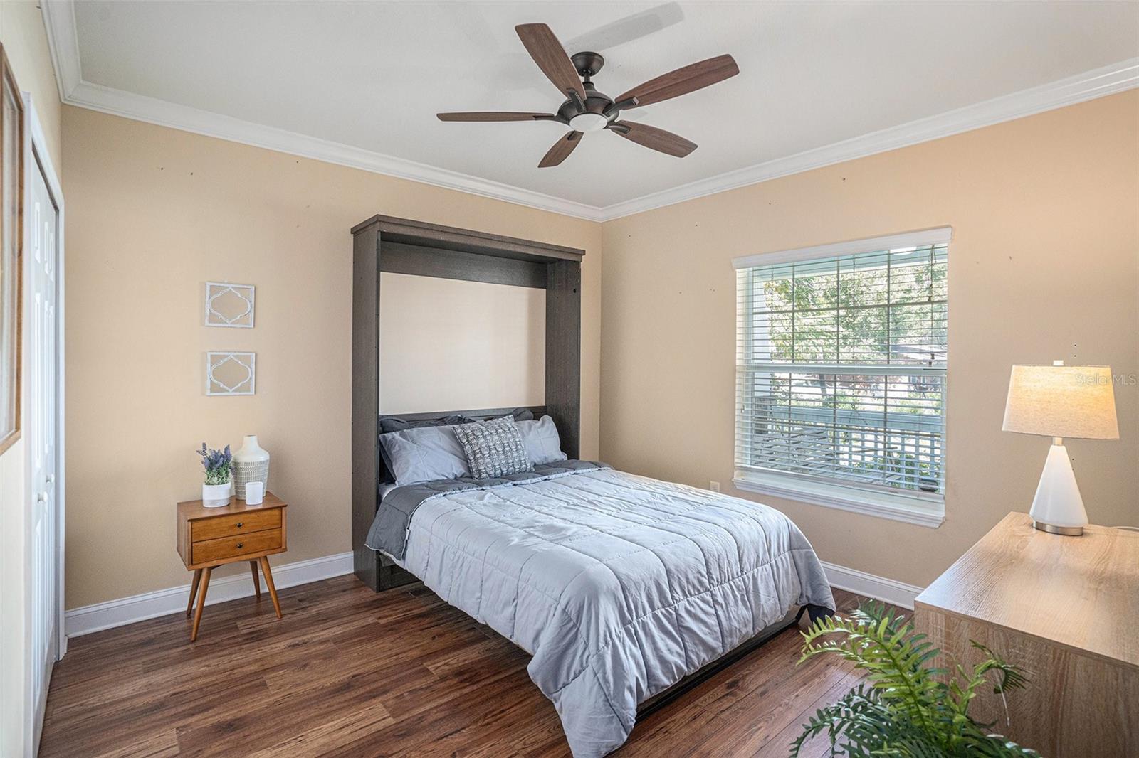 Bedroom 2 with murphy bed