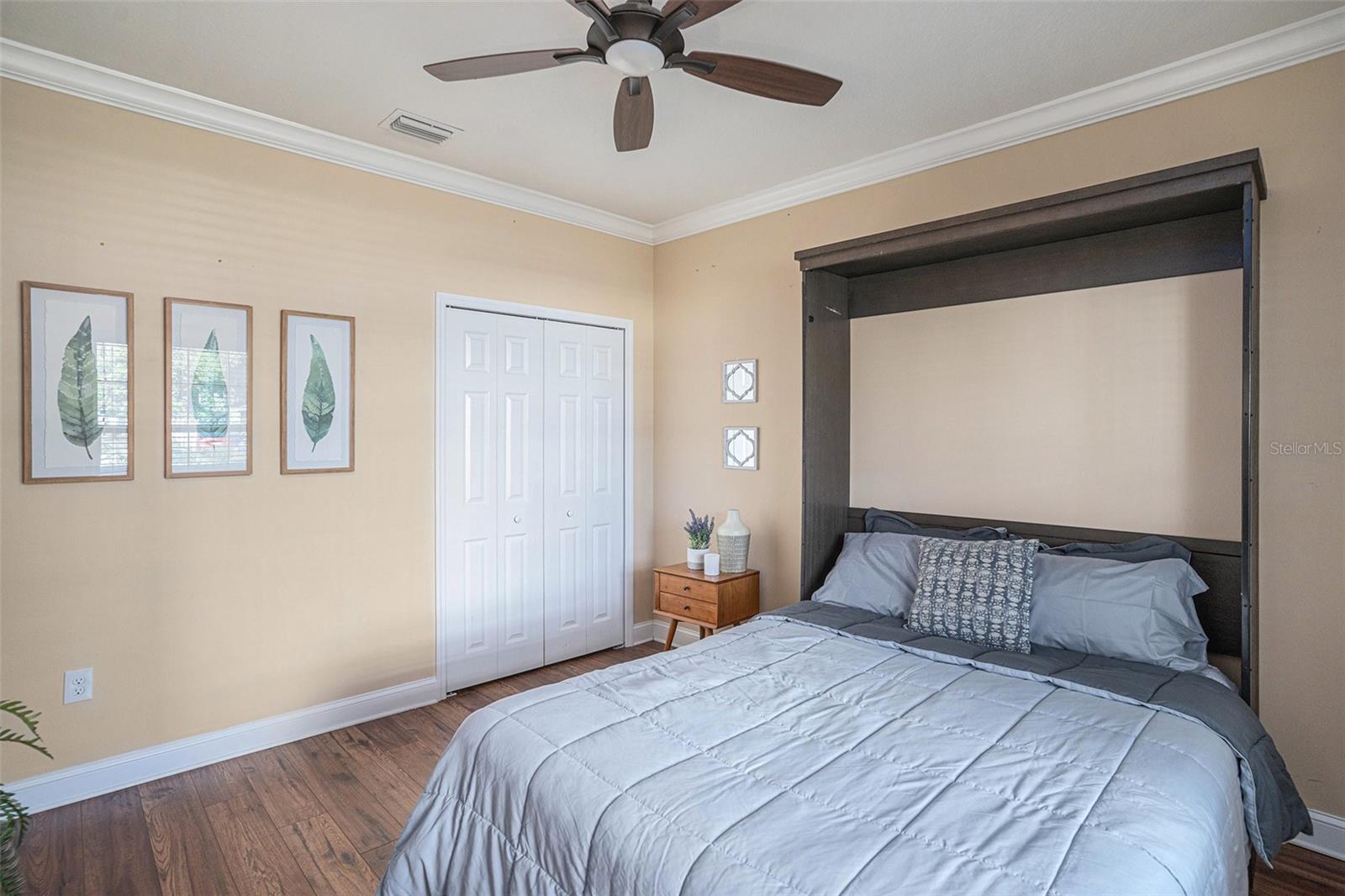 Bedroom 2 with murphy bed