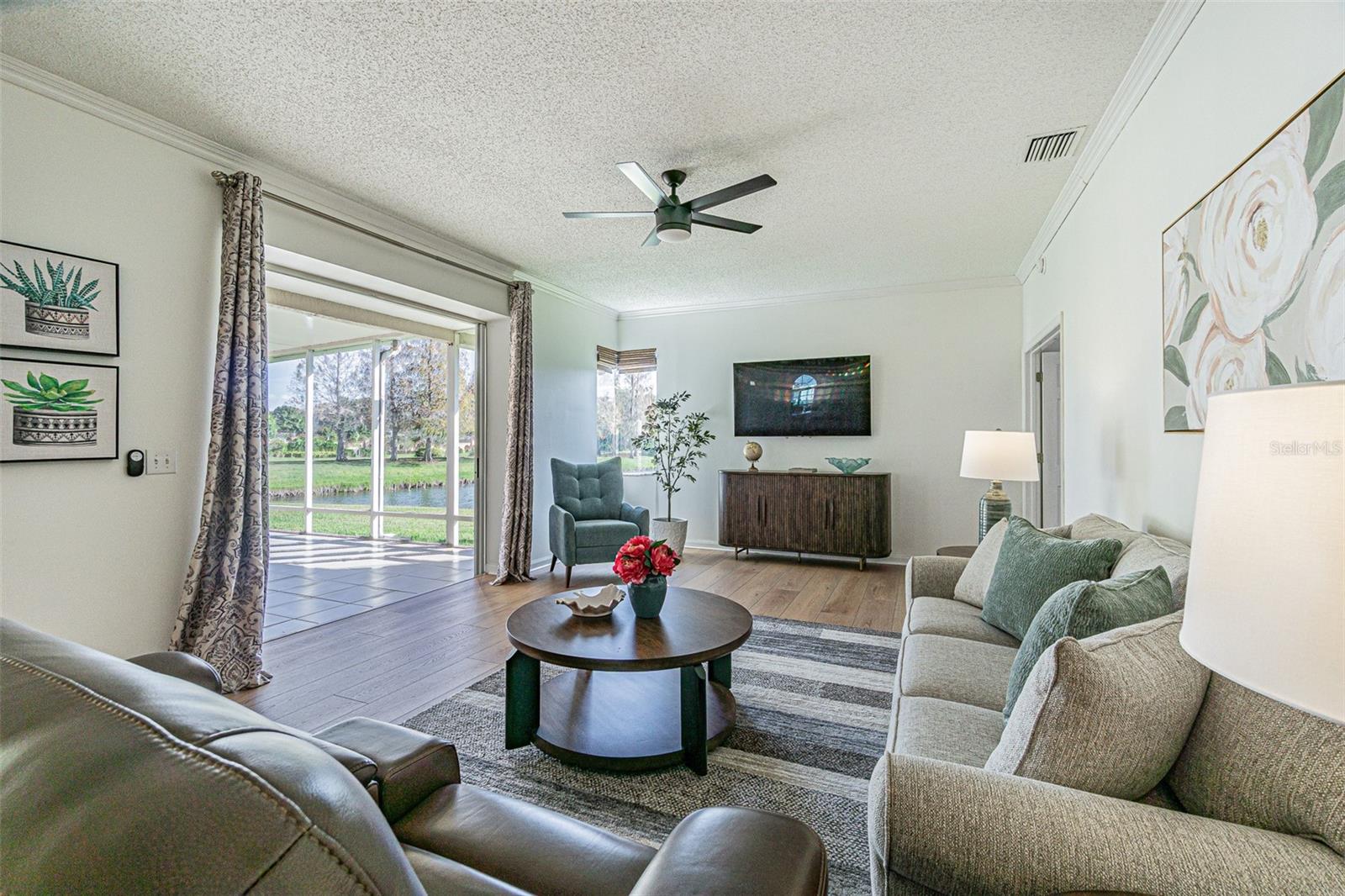 Lots of space to relax with a water view