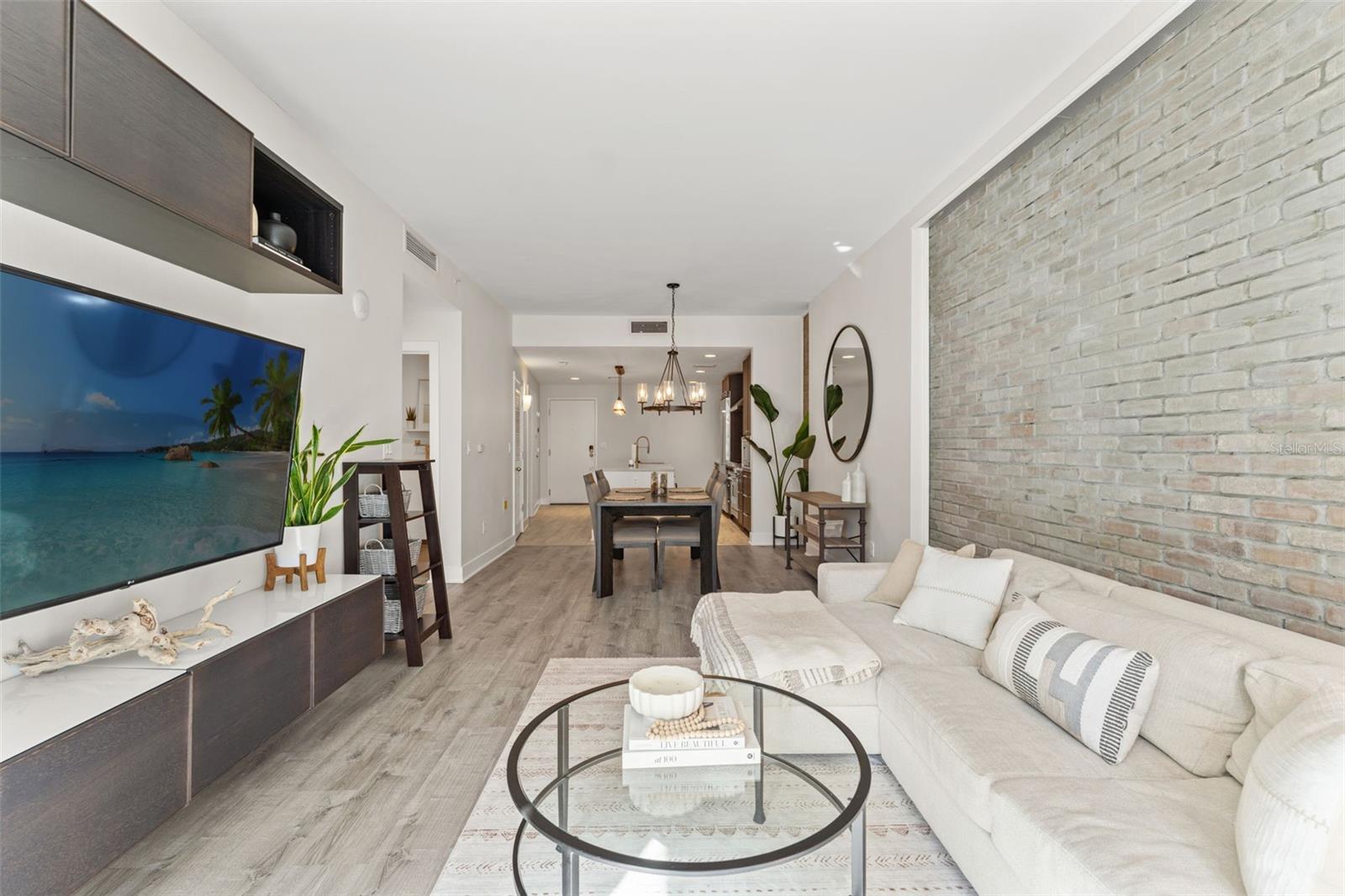 living room flooded with natural light