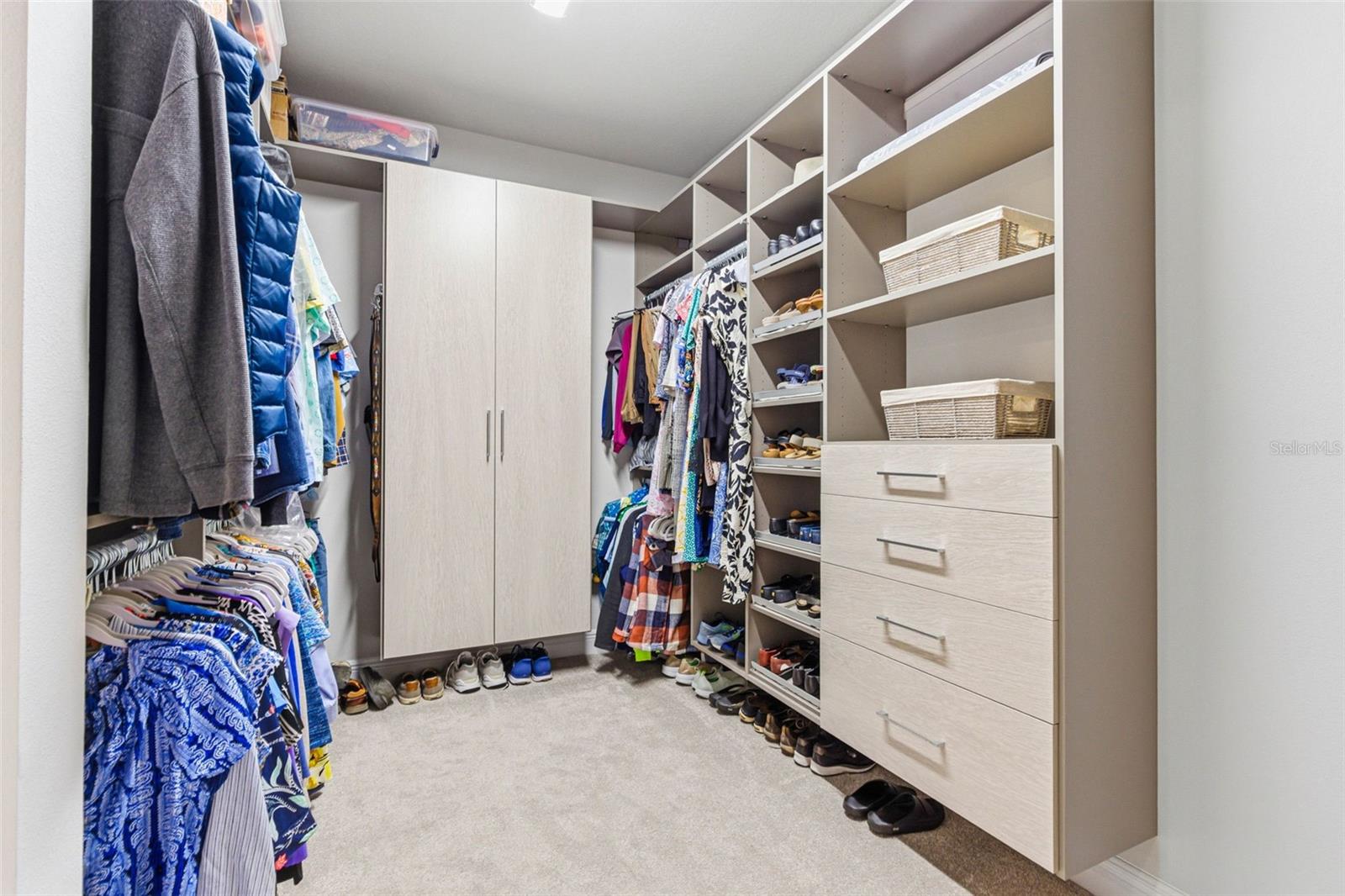 Primary Walk-in Custom Closet
