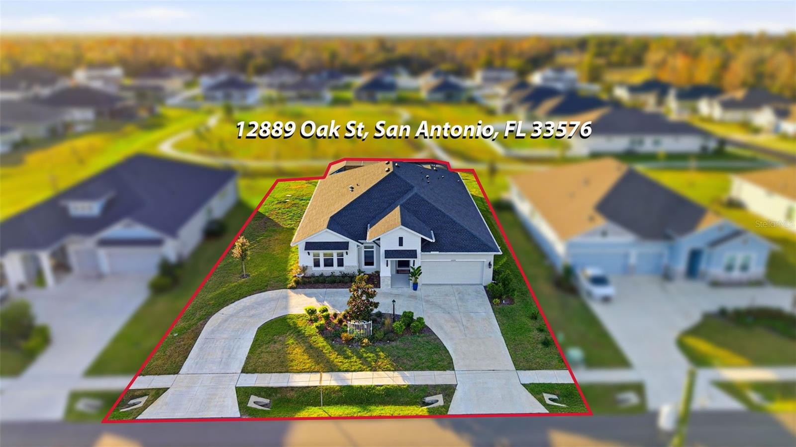 Exterior Drone Shot Front Elevation