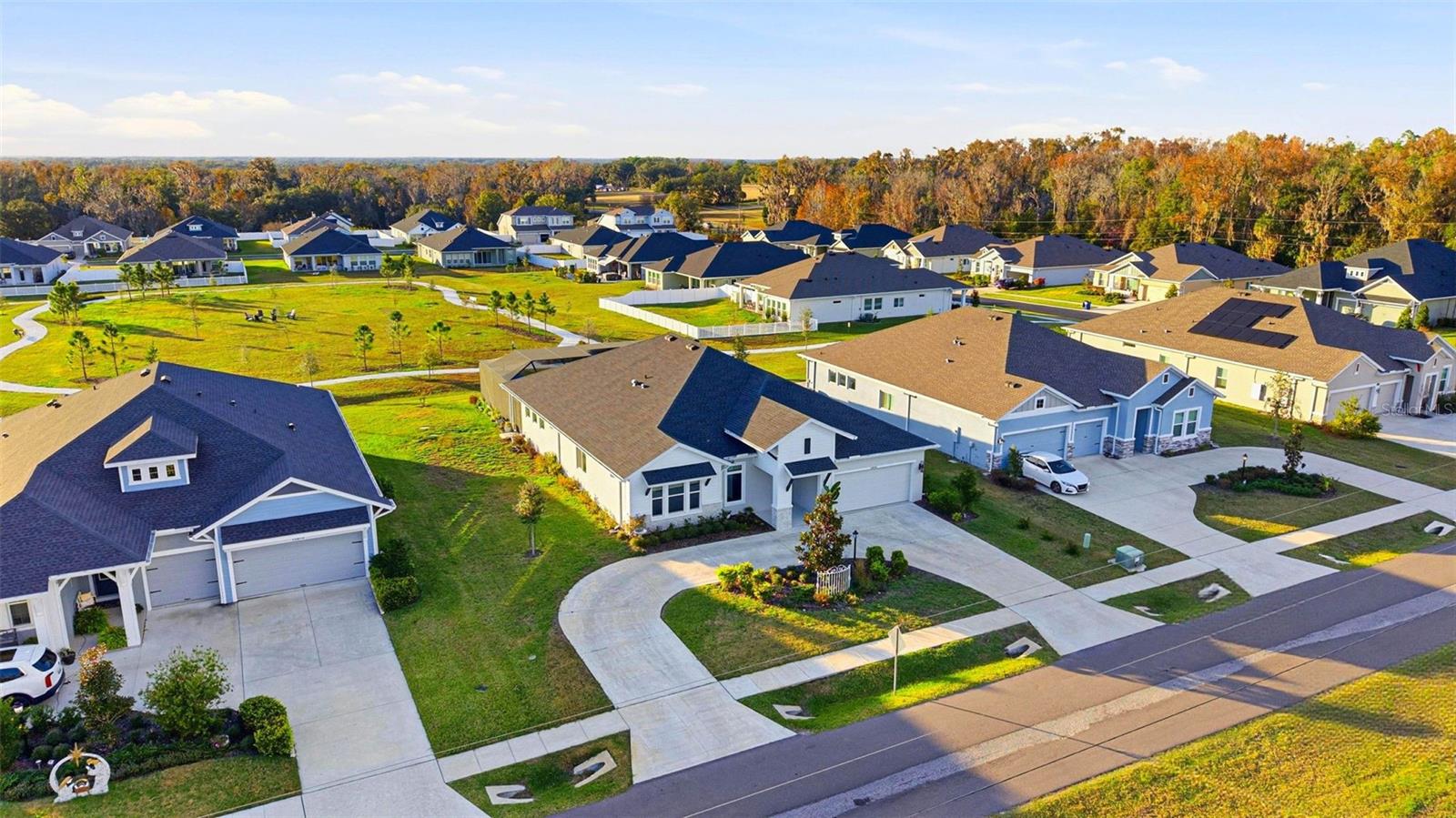 Exterior Drone Shot Side View