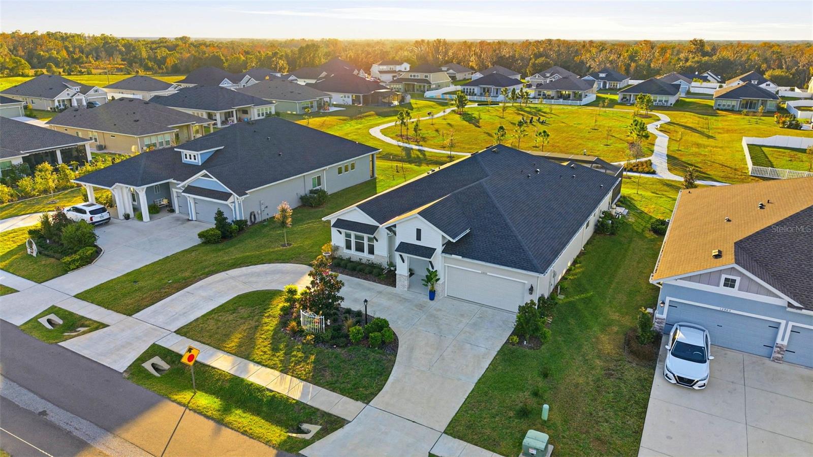 Exterior Drone Shot Side View