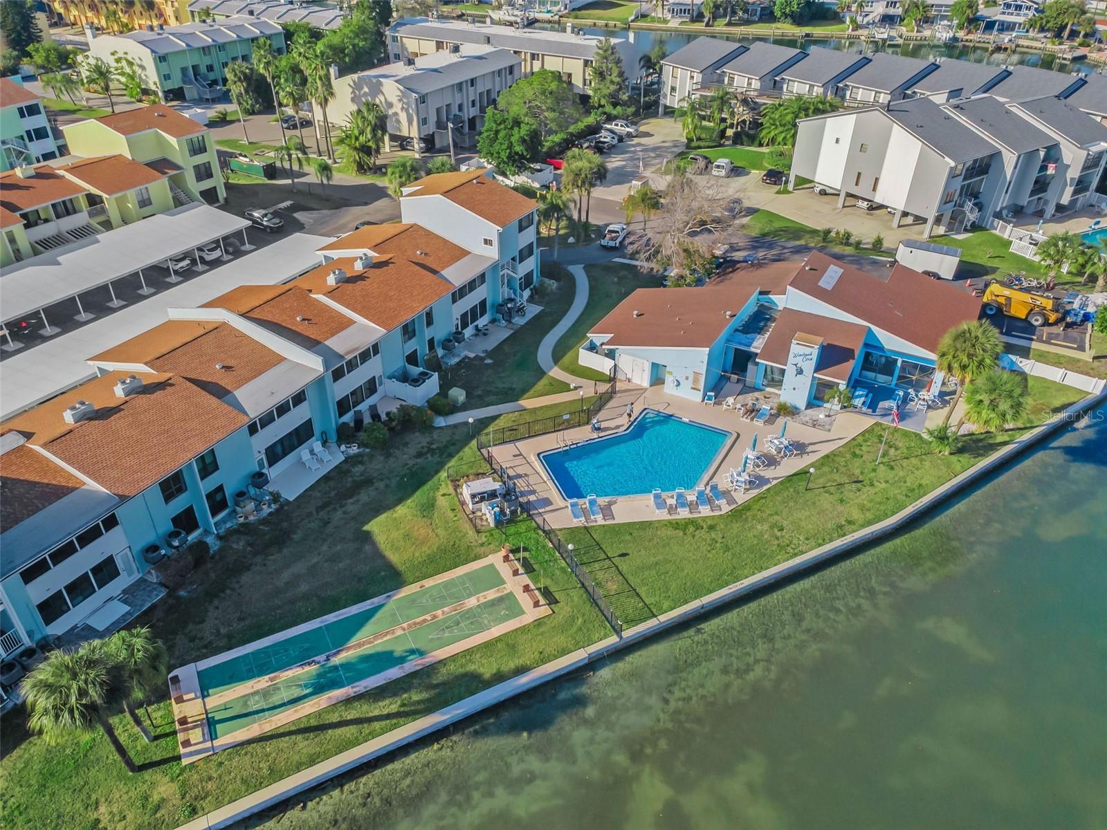 Windrush Cove Community Clubhouse, Pool, Shuffleboard & Patio area!